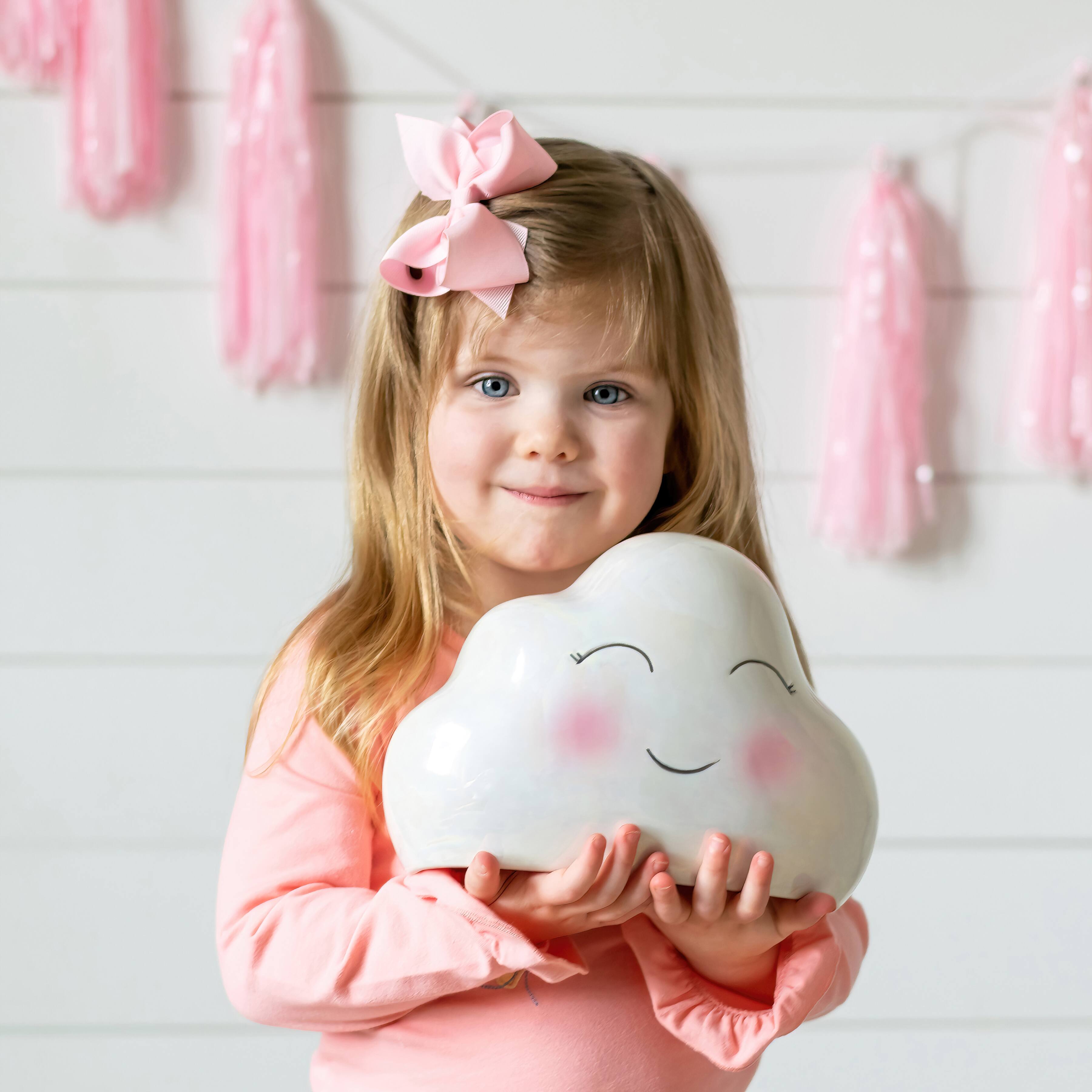 Kate Aspen® Iridescent Cloud Ceramic Bank