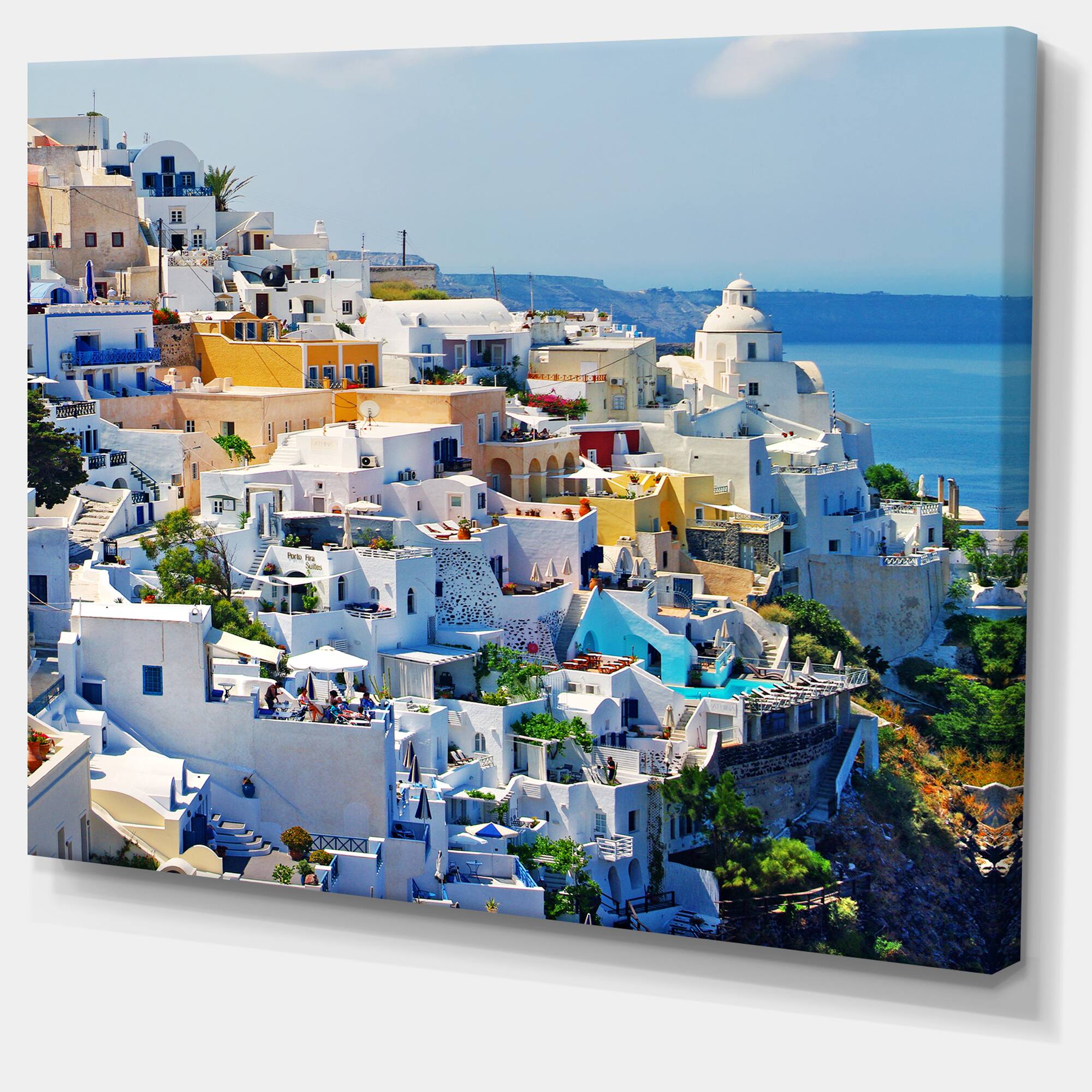 Designart - View of Fira Town Santorini