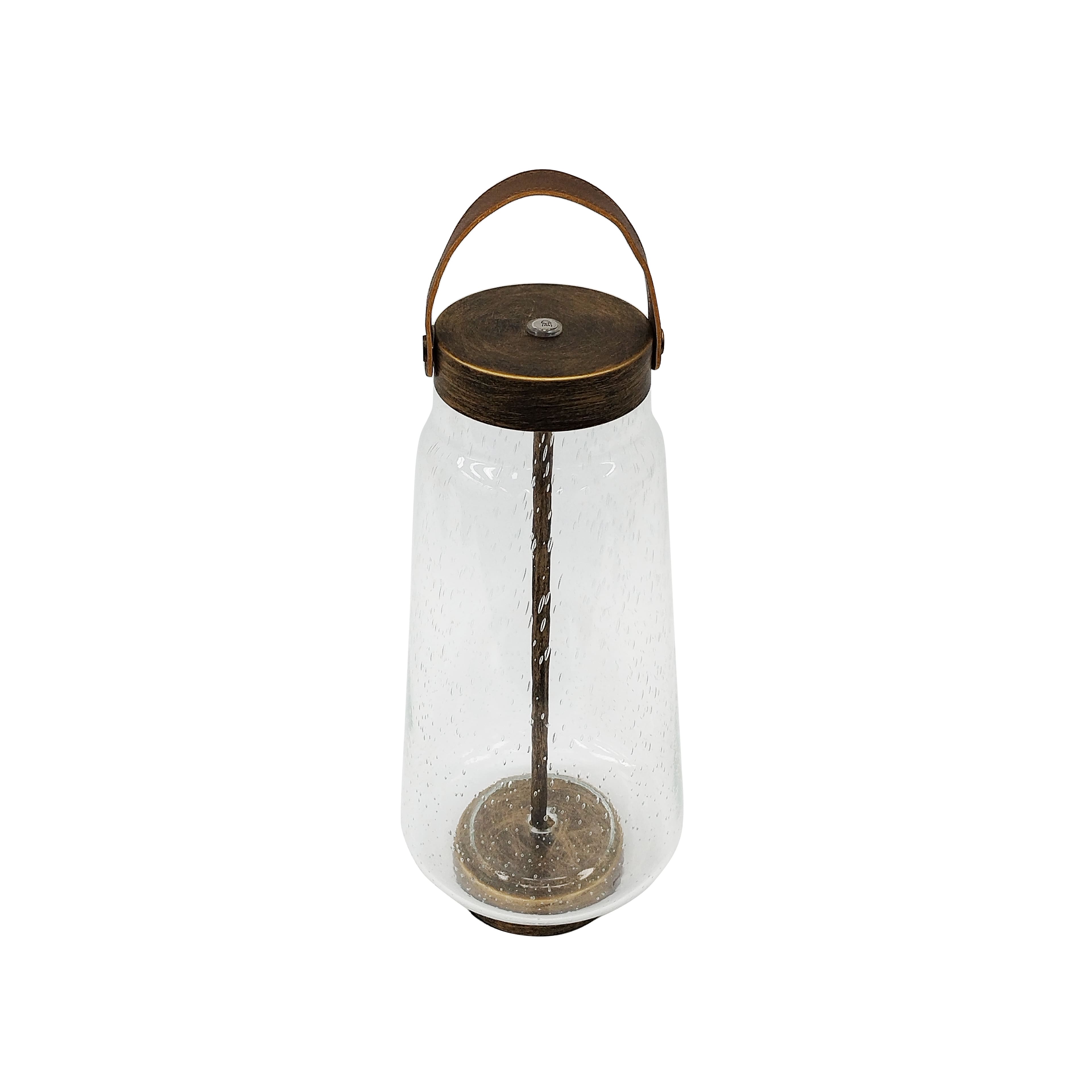 Rechargeable Glass Table Lamp by Ashland®