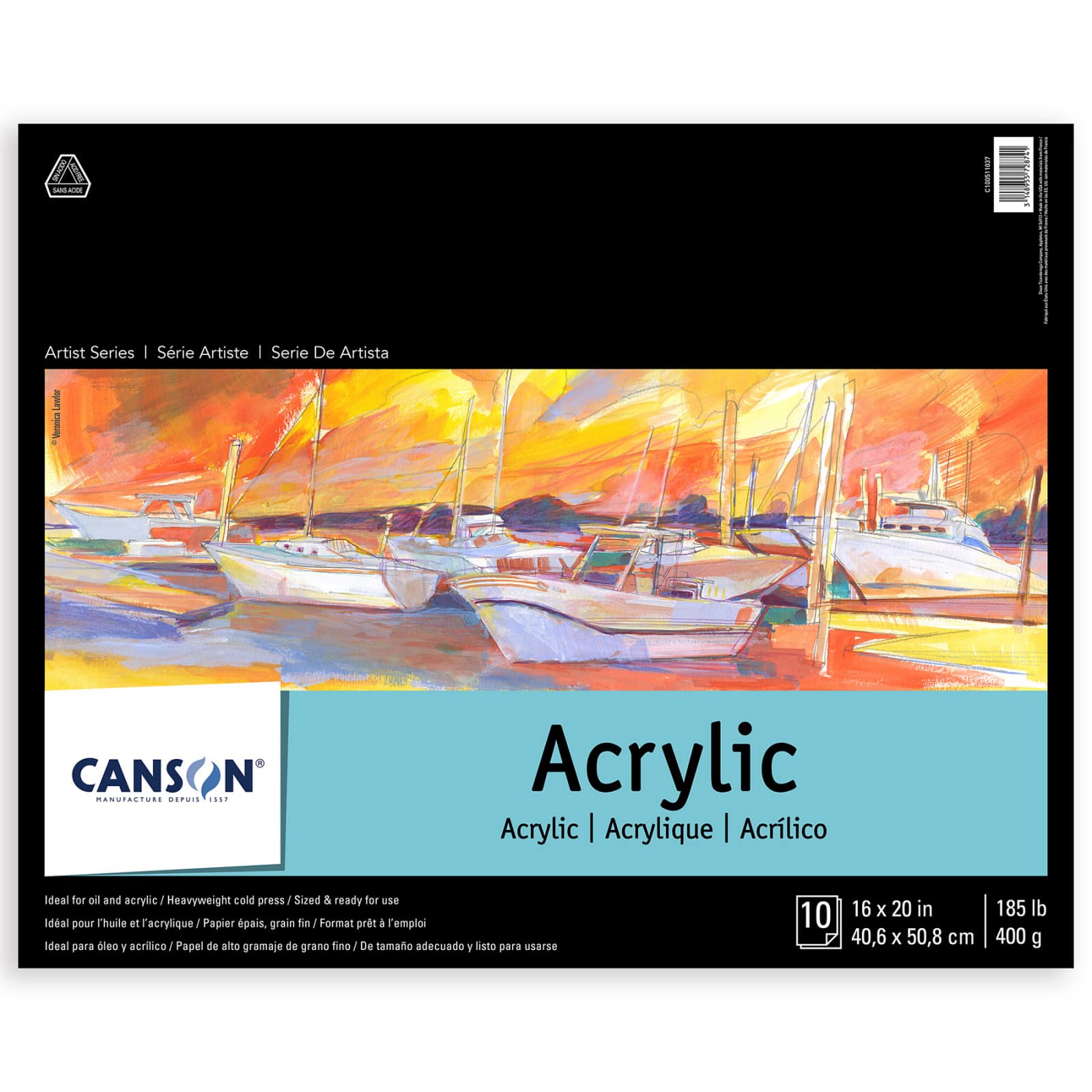 Canson® Montval Acrylic Paper Pad