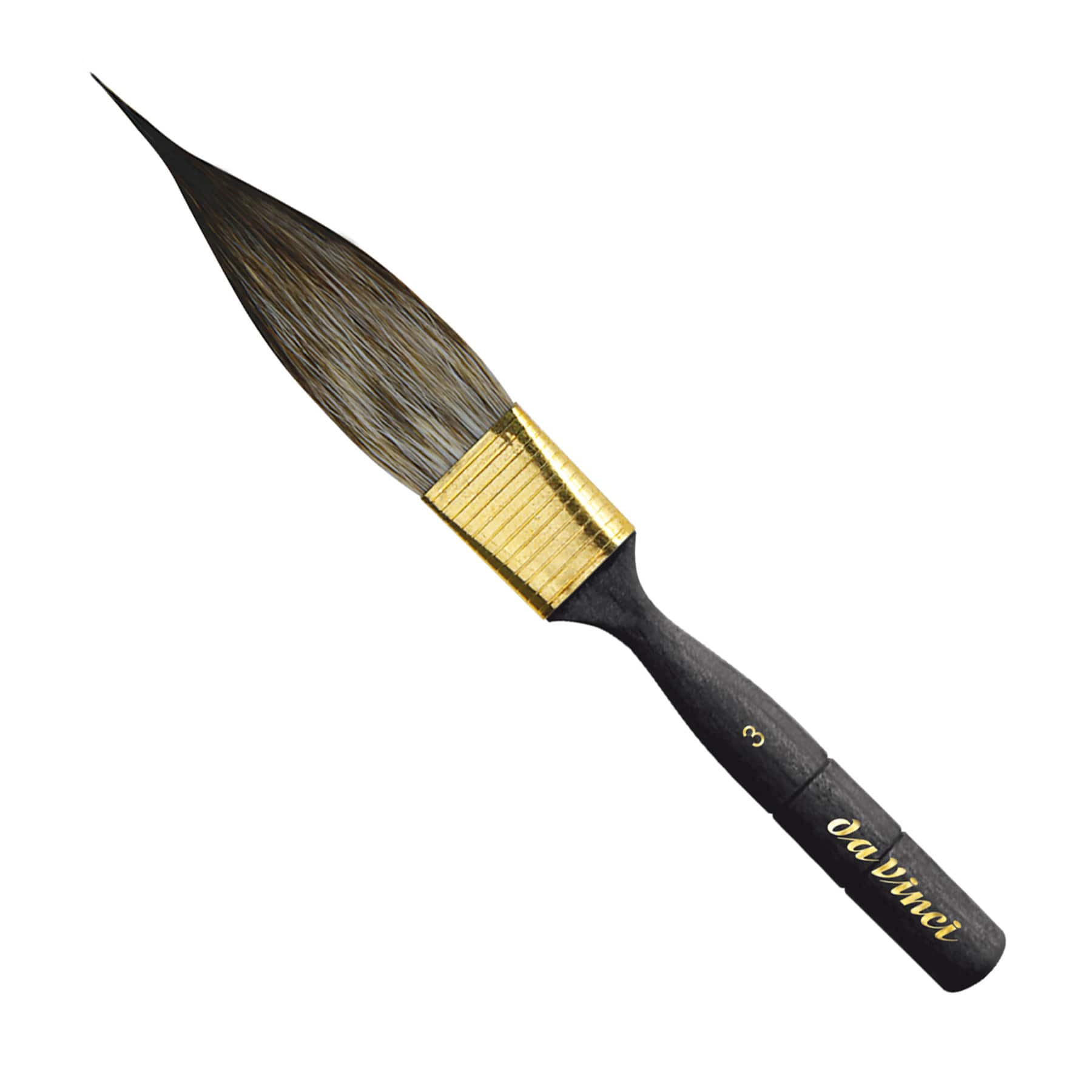 da Vinci CASANEO Series 704 Size 3 Synthetic Dagger Striper Brush