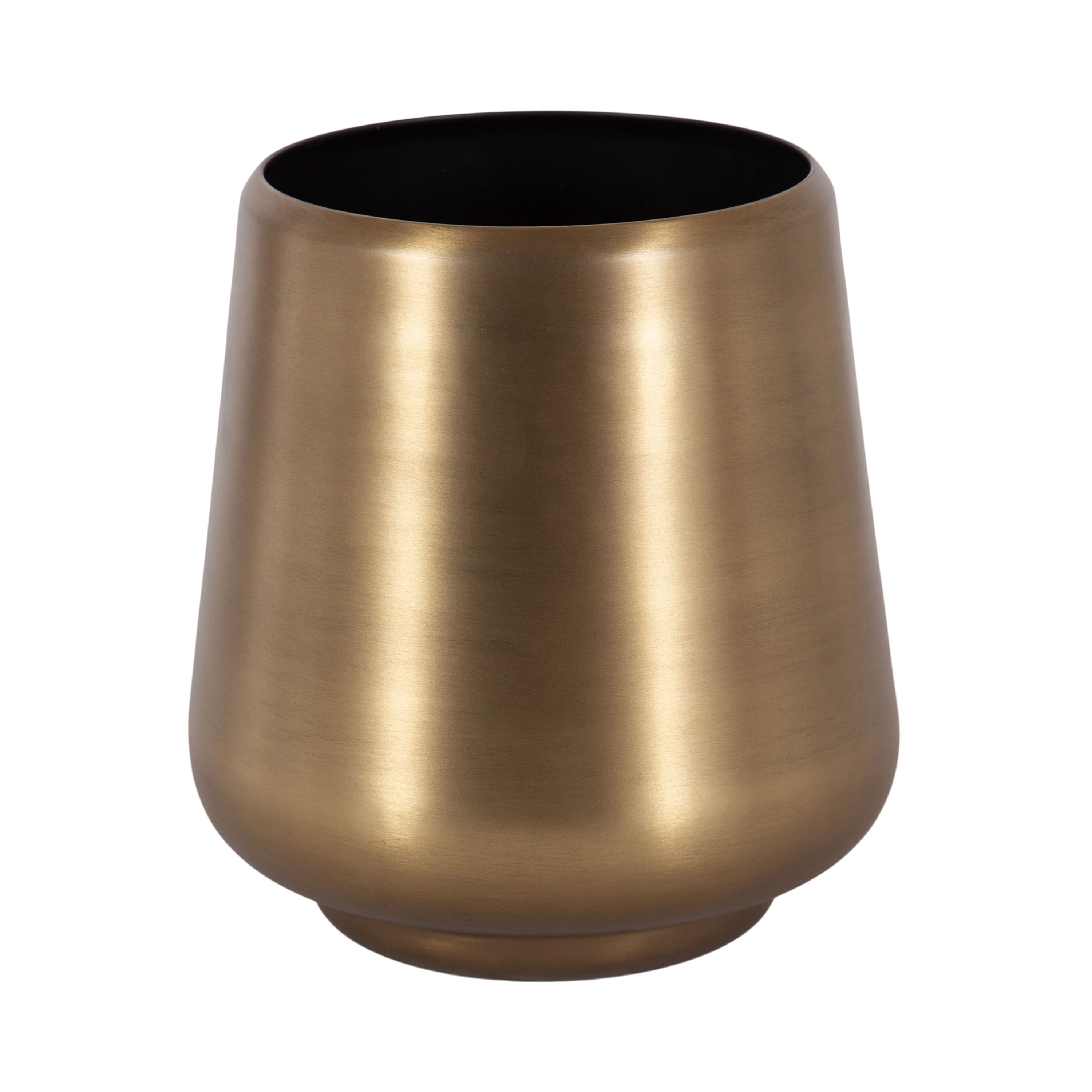 Kate and Laurel 7ft. Green Oliveira Faux Olive Tree in Gold Planter