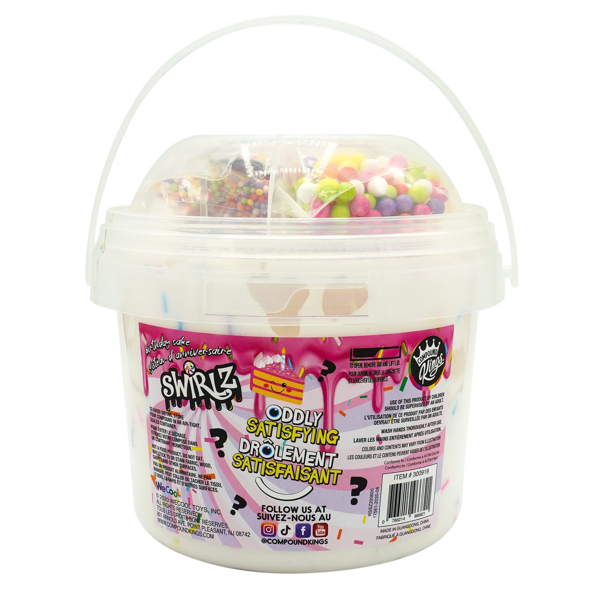 Compound Kings® Birthday Cake Swirlz Compound Bucket