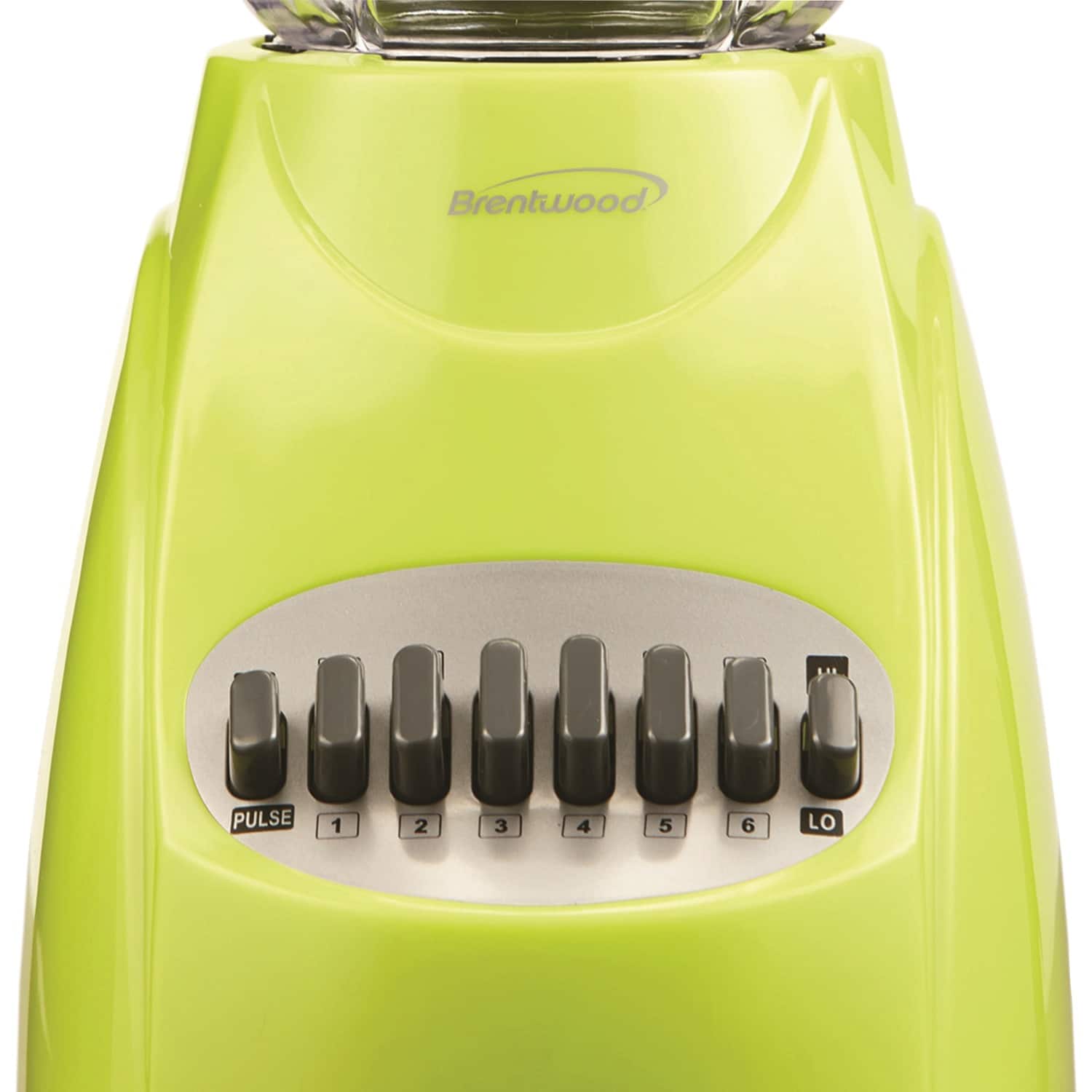 Brentwood Lime Green 12-Speed + Pulse Electric Blender