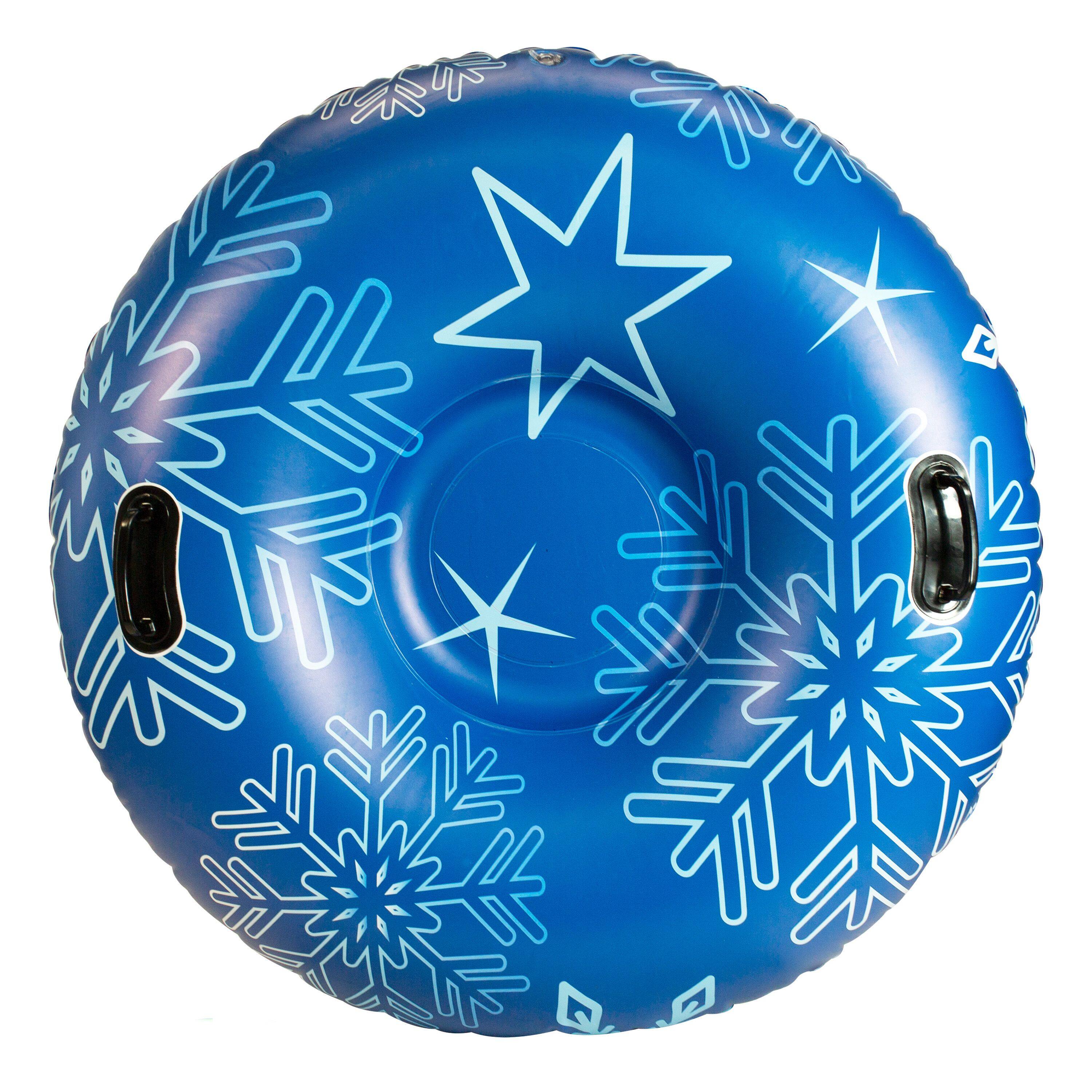 SnowCandy 48" Heavy Duty Pro Edition Deluxe Inflatable Snow Tube
