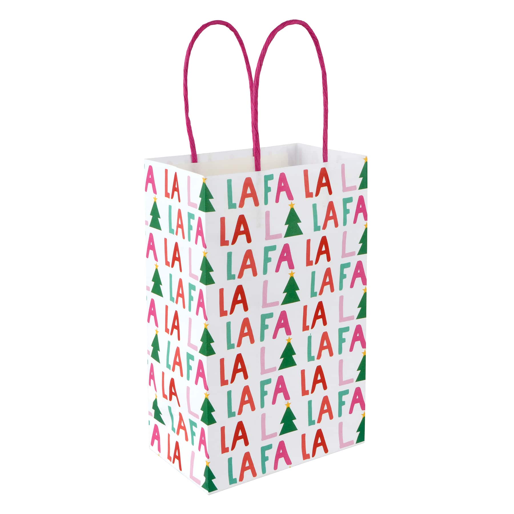 Michaels, Small Fa La La Gift Bags, 6ct. by Celebrate It™ – Category: Gift Bags