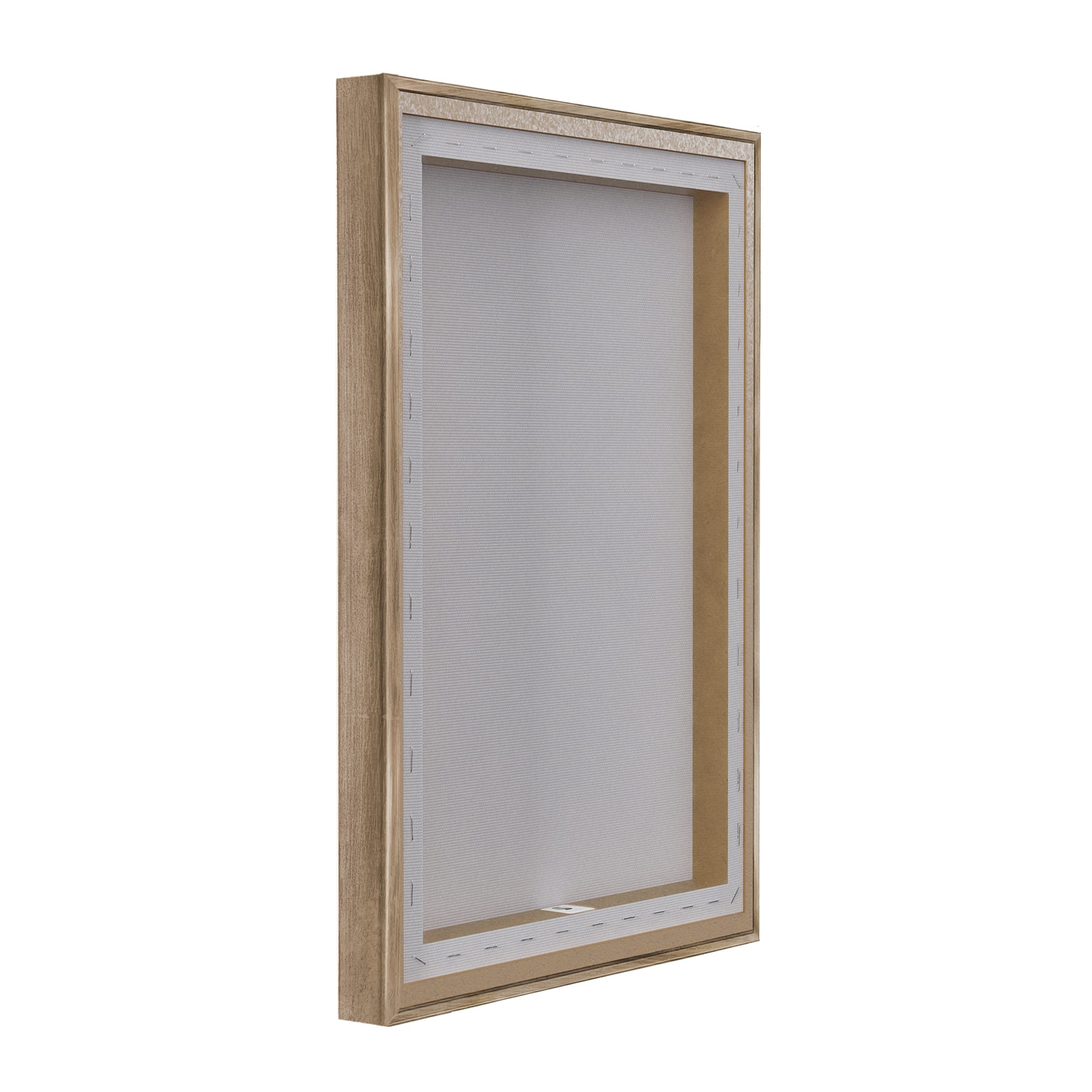Stupell Industries Porch with American Flag Floater Framed Art