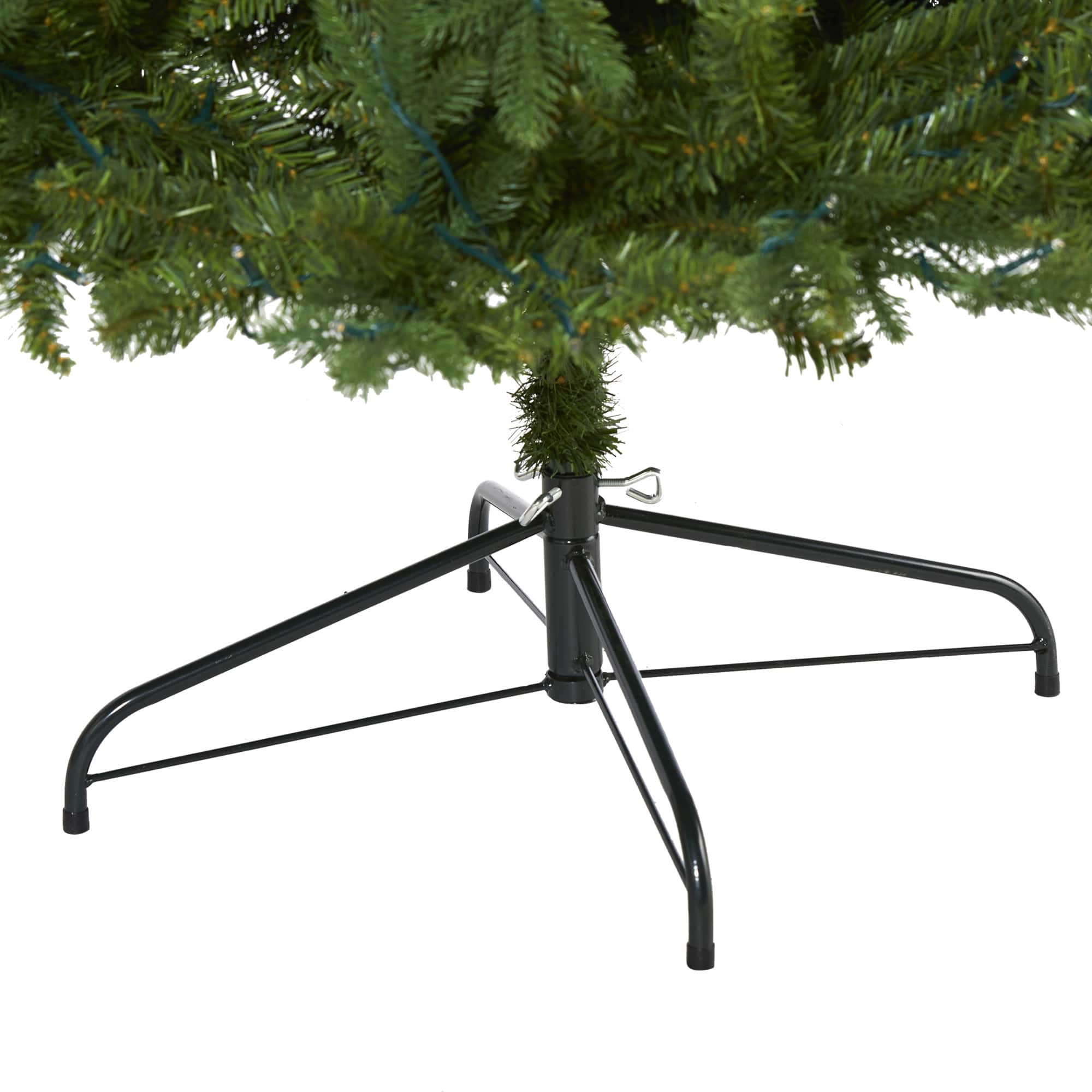 7ft. Pre-Lit New Hampshire Fir Artificial Christmas Tree, Clear LED Lights