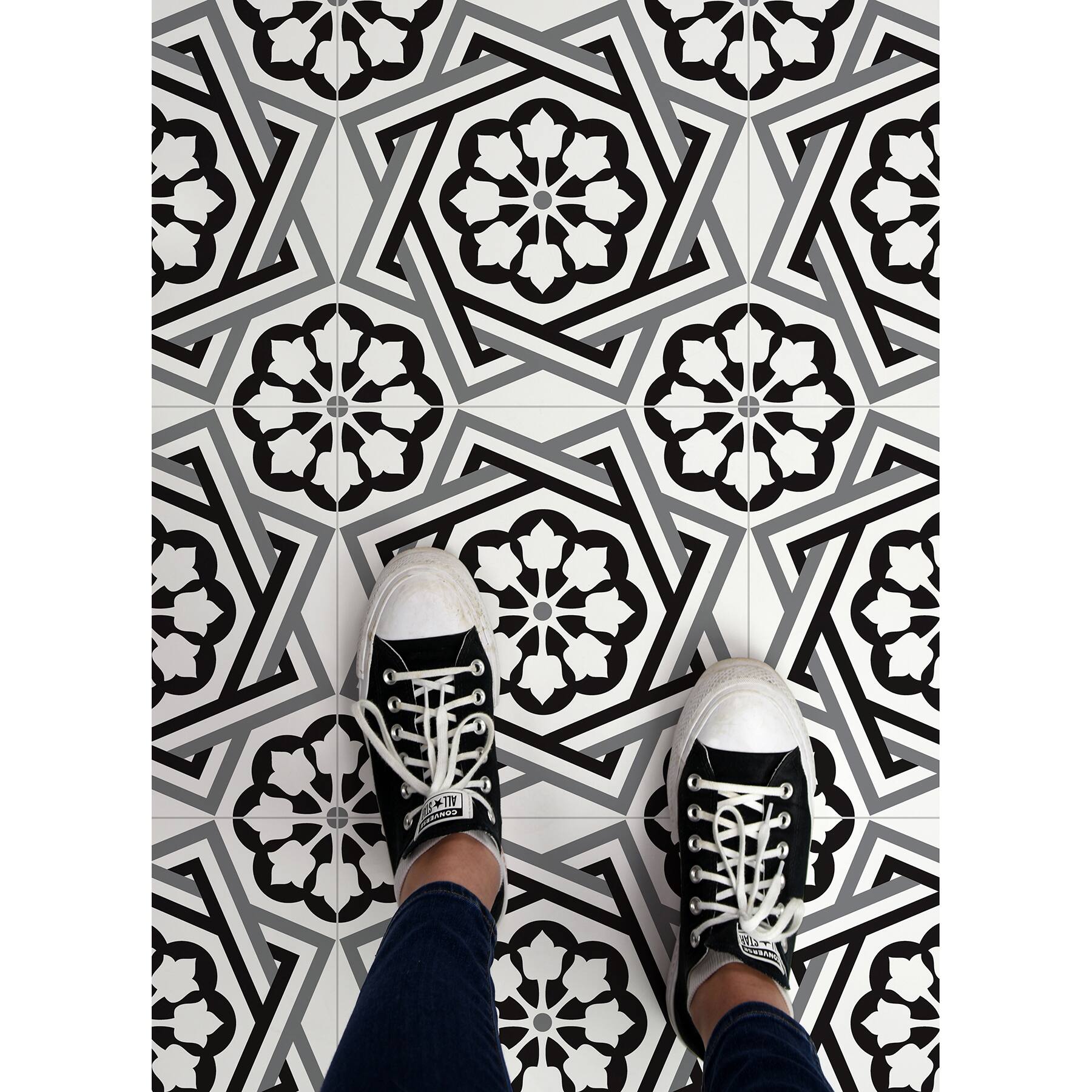 FloorPops Dakota Peel & Stick Floor Tiles