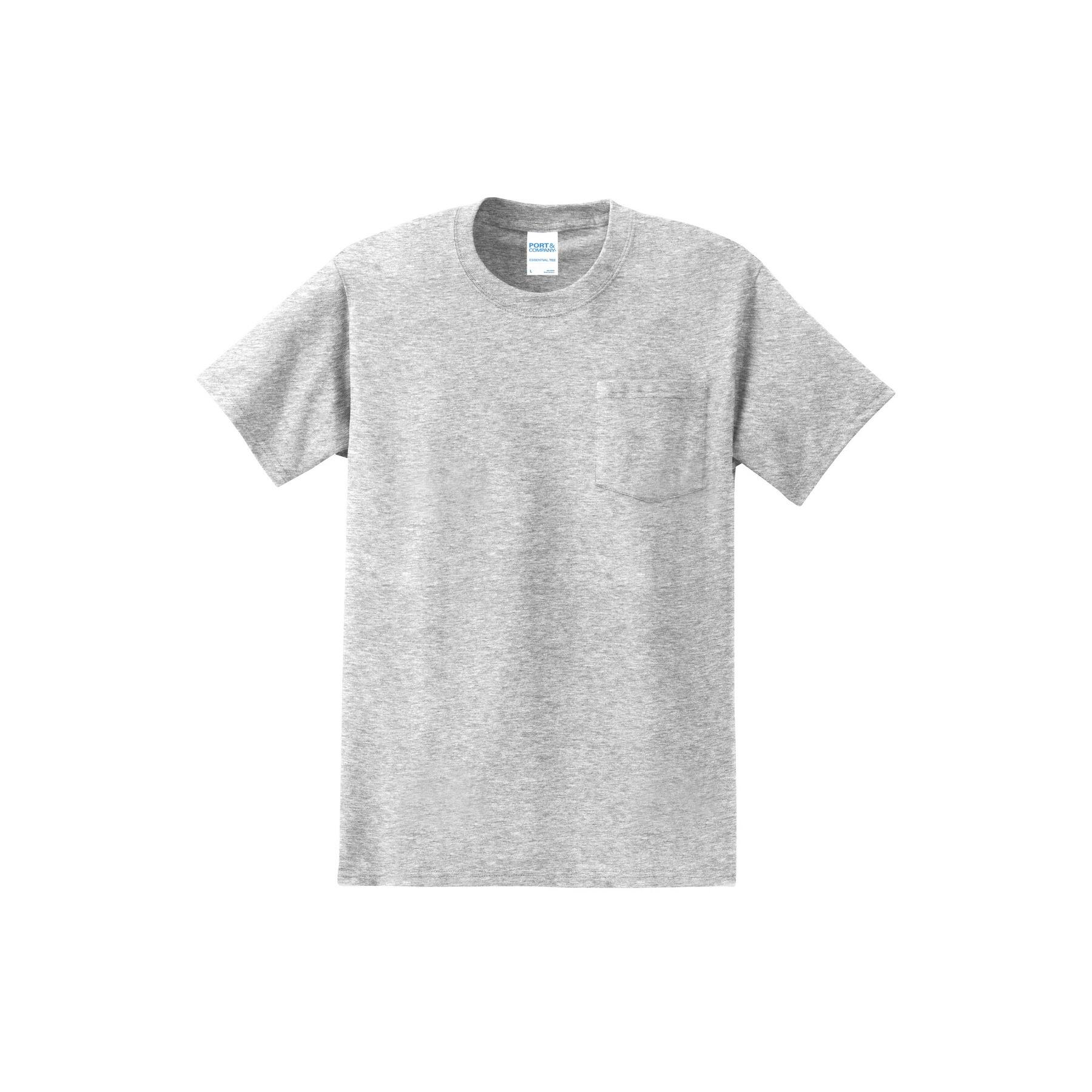 Port & Company® Tall Essential Pocket Adult T-Shirt