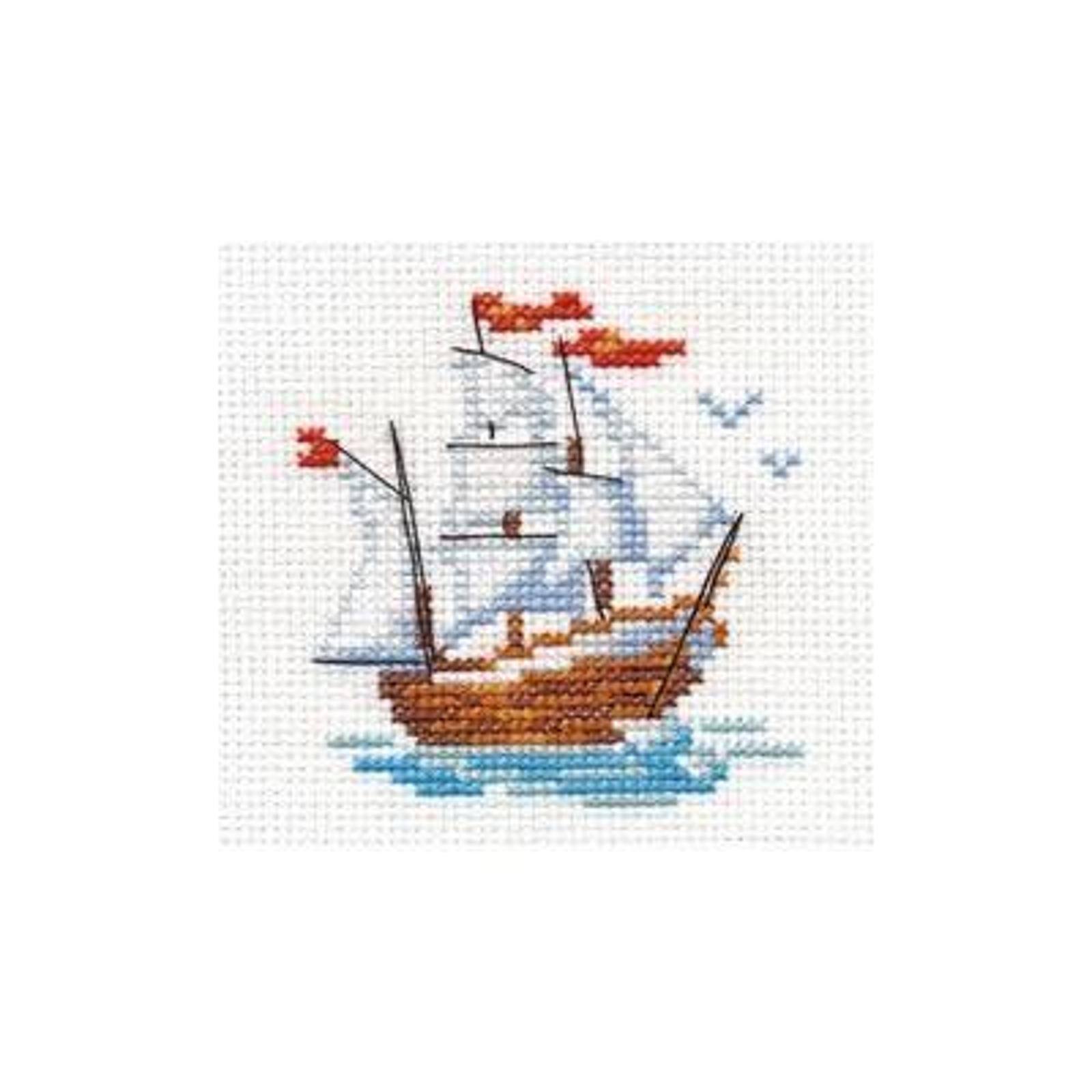 Alisa Ship Cross Stitch Kit
