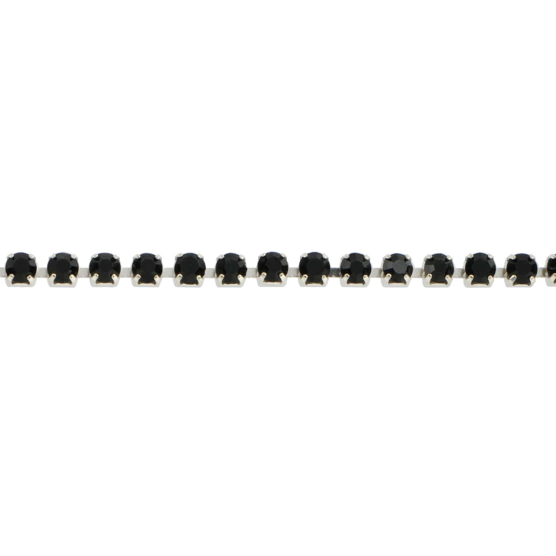 5yd. Glass Rhinestone Chain Spool by Bead Landing