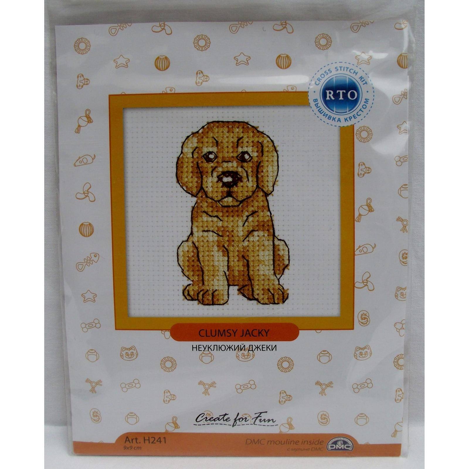 RTO Clumsy Jackie Counted Cross Stitch Kit