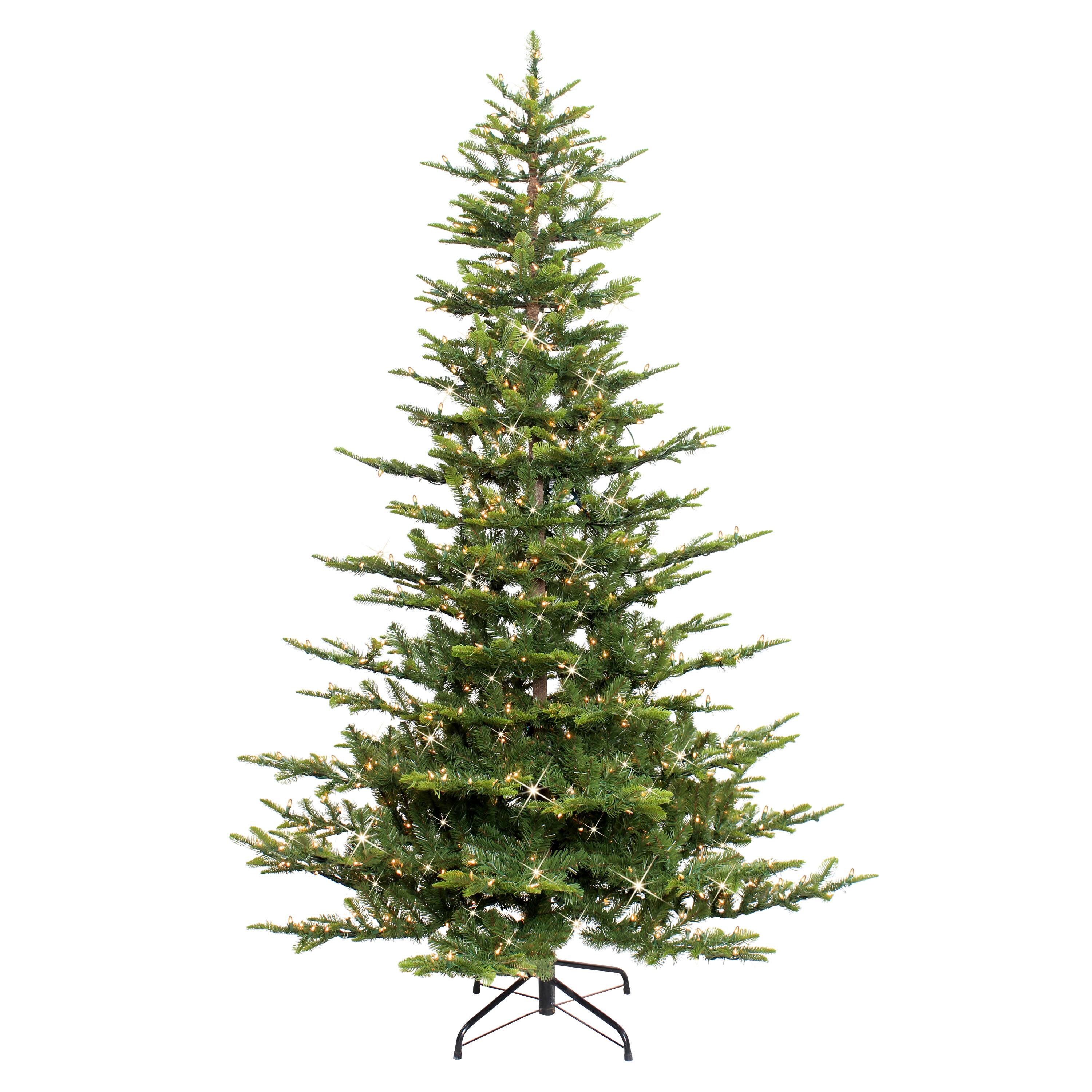 6.5ft. Pre-Lit Aspen Fir Artificial Christmas Tree, Clear Lights