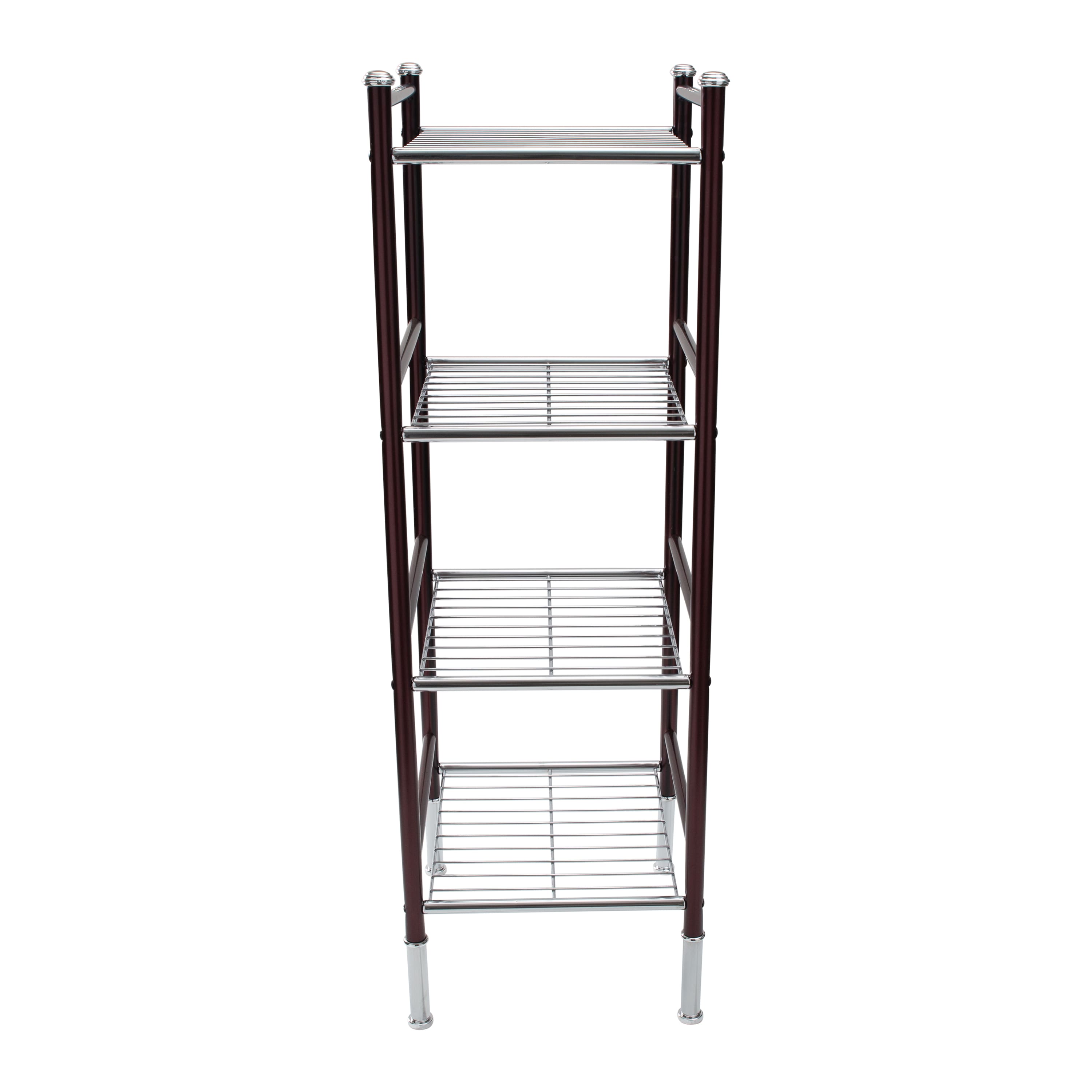 Organize It All Duplex 4 Tier Freestanding Wire Rack