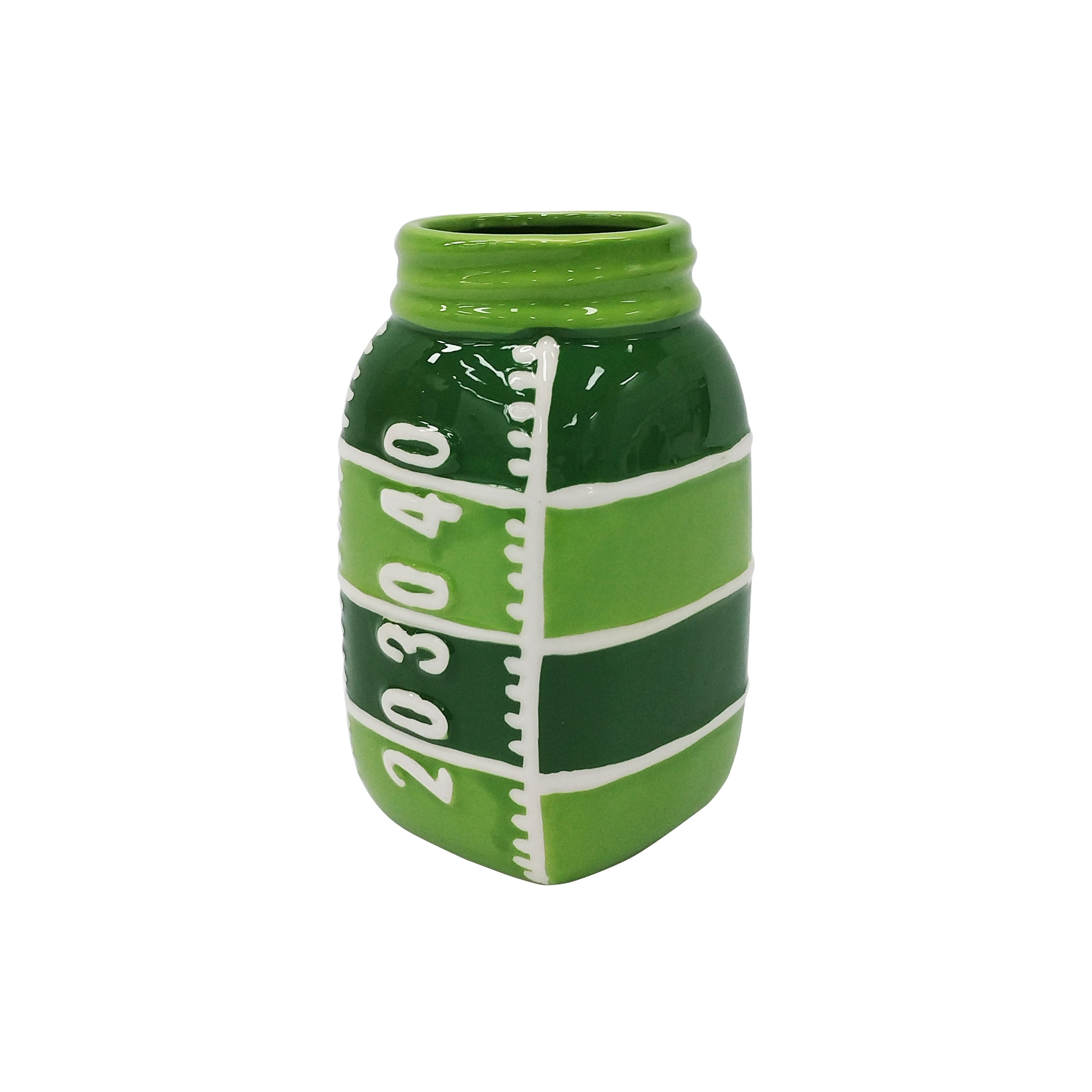 6" Ceramic Football Field Jar by Celebrate It™