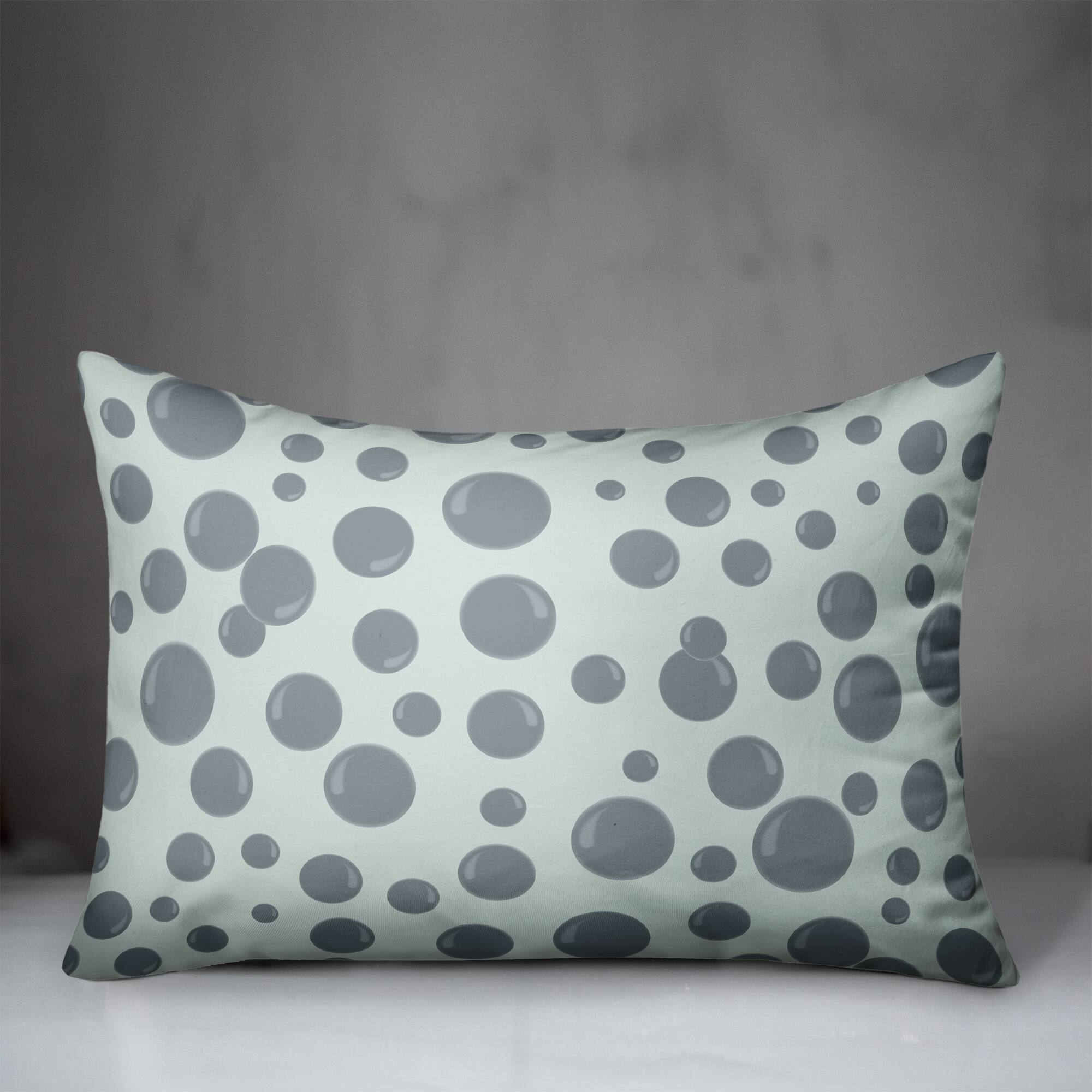 Bubbles All Over Throw Pillow