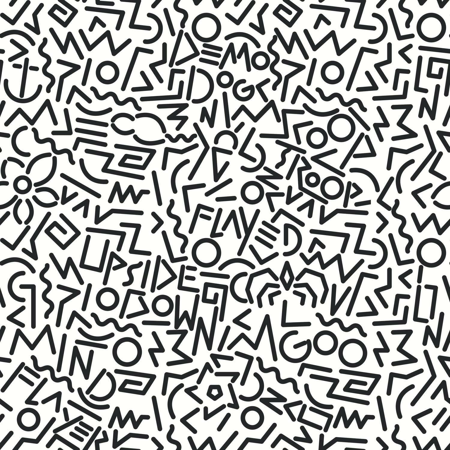 RoomMates Stranger Things Doodles Peel & Stick Wallpaper