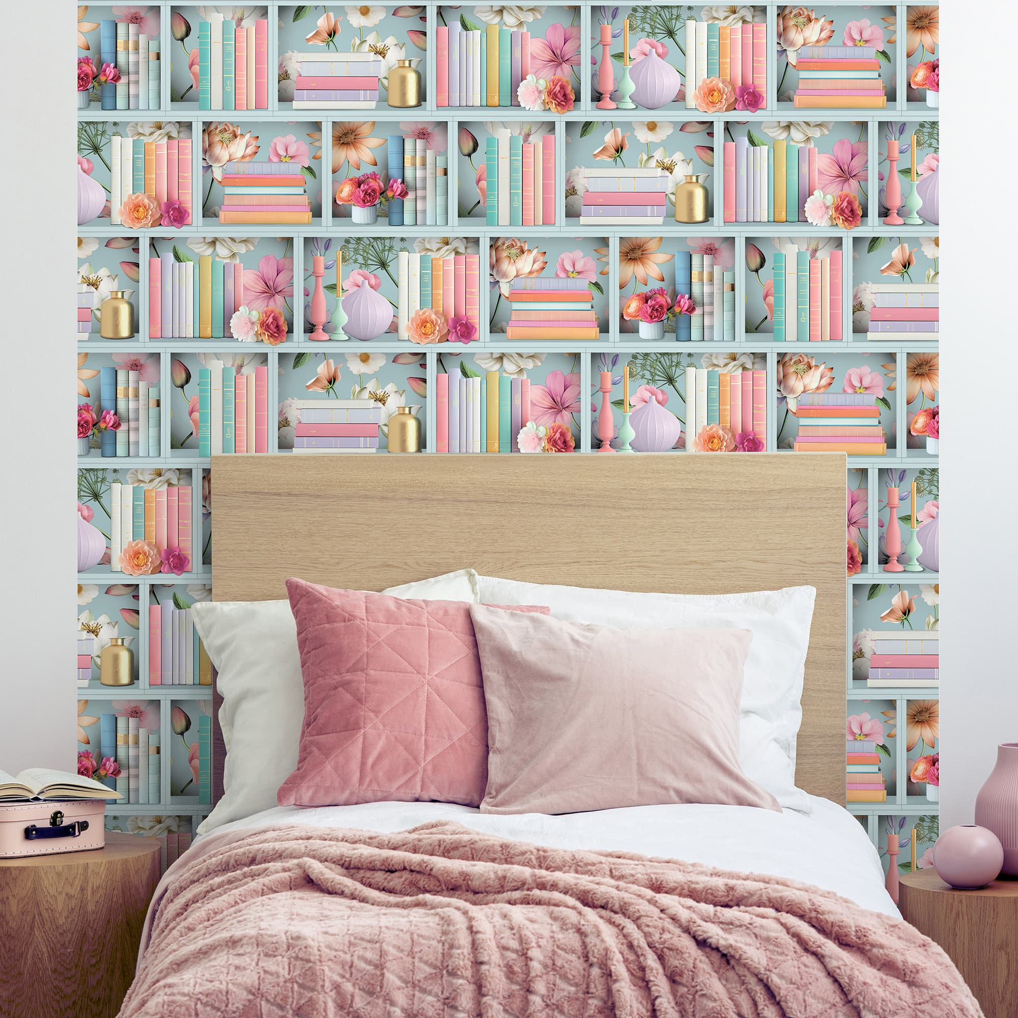 Designs Direct Blossom Shelves Wallpaper