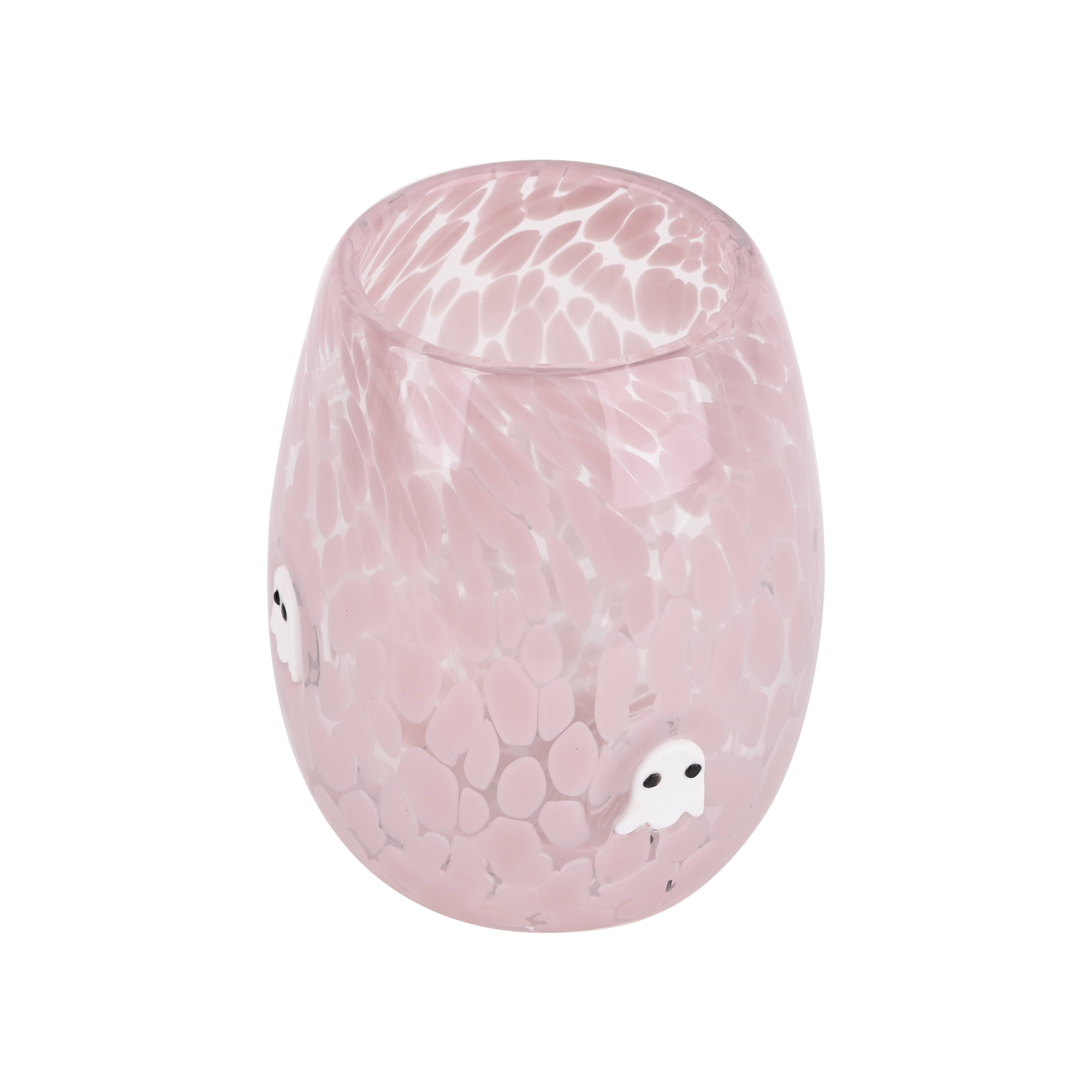 16oz. Confetti Ghost Icon Stemless Wine Glass by Celebrate It™