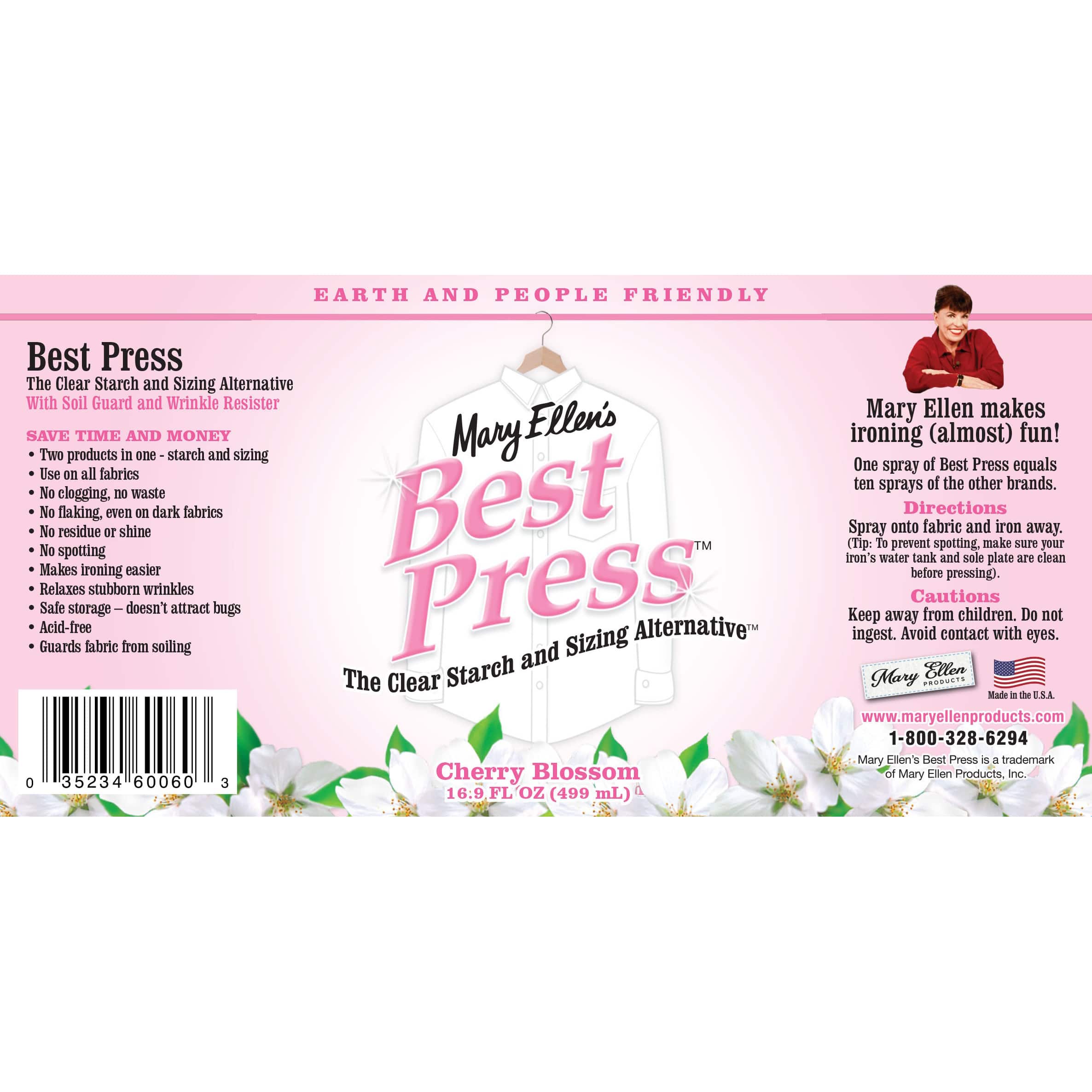 Mary Ellen's Best Press™ 16.9oz. Clear Starch & Sizing Alternative