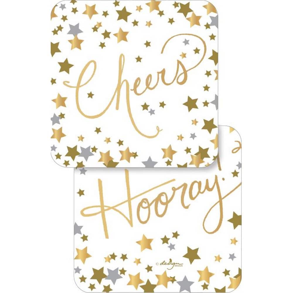 JAM Paper Confetti Cheers Coasters