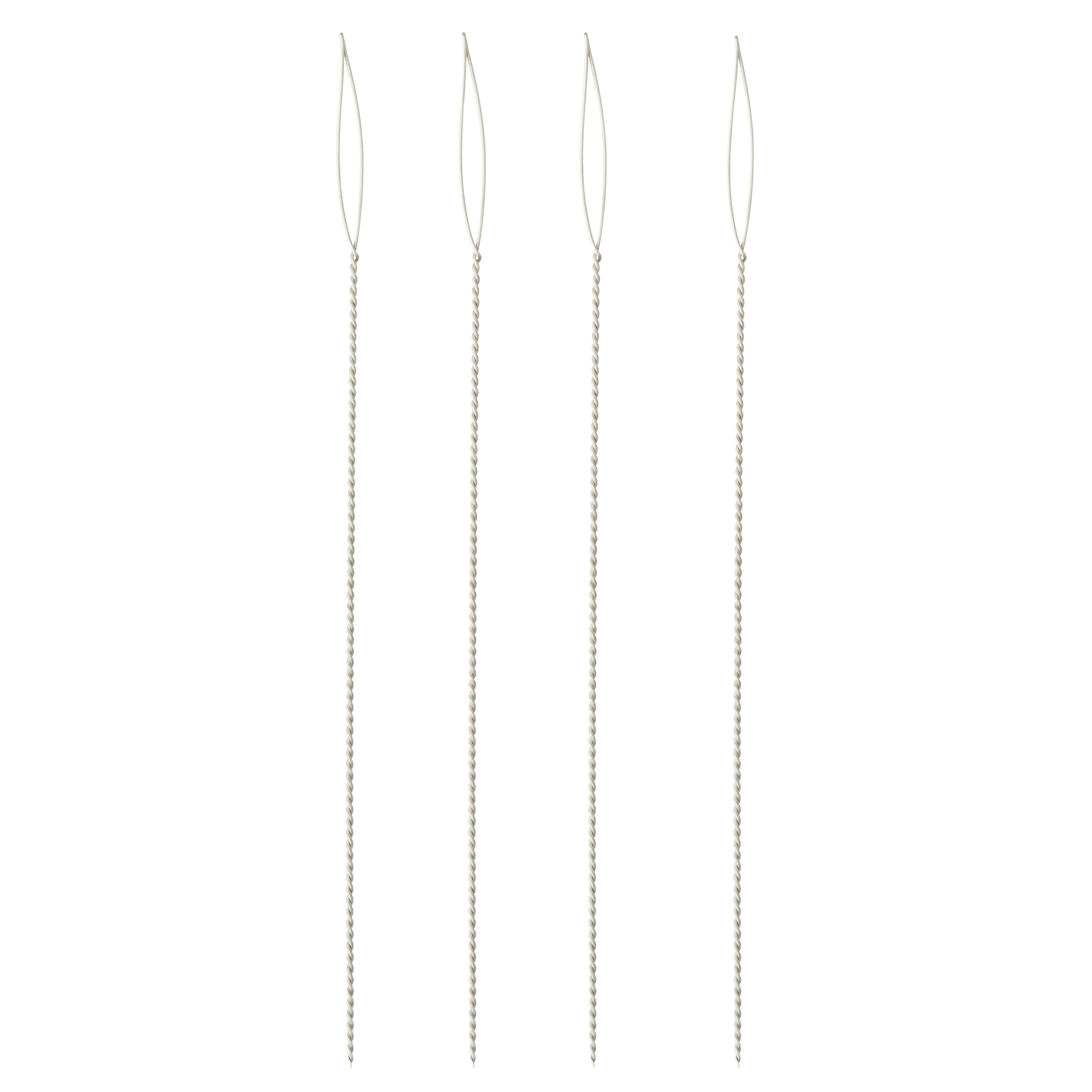 9 Packs: 4 ct. (36 total) Beadalon® 2.5" Collapsible Eye Needles