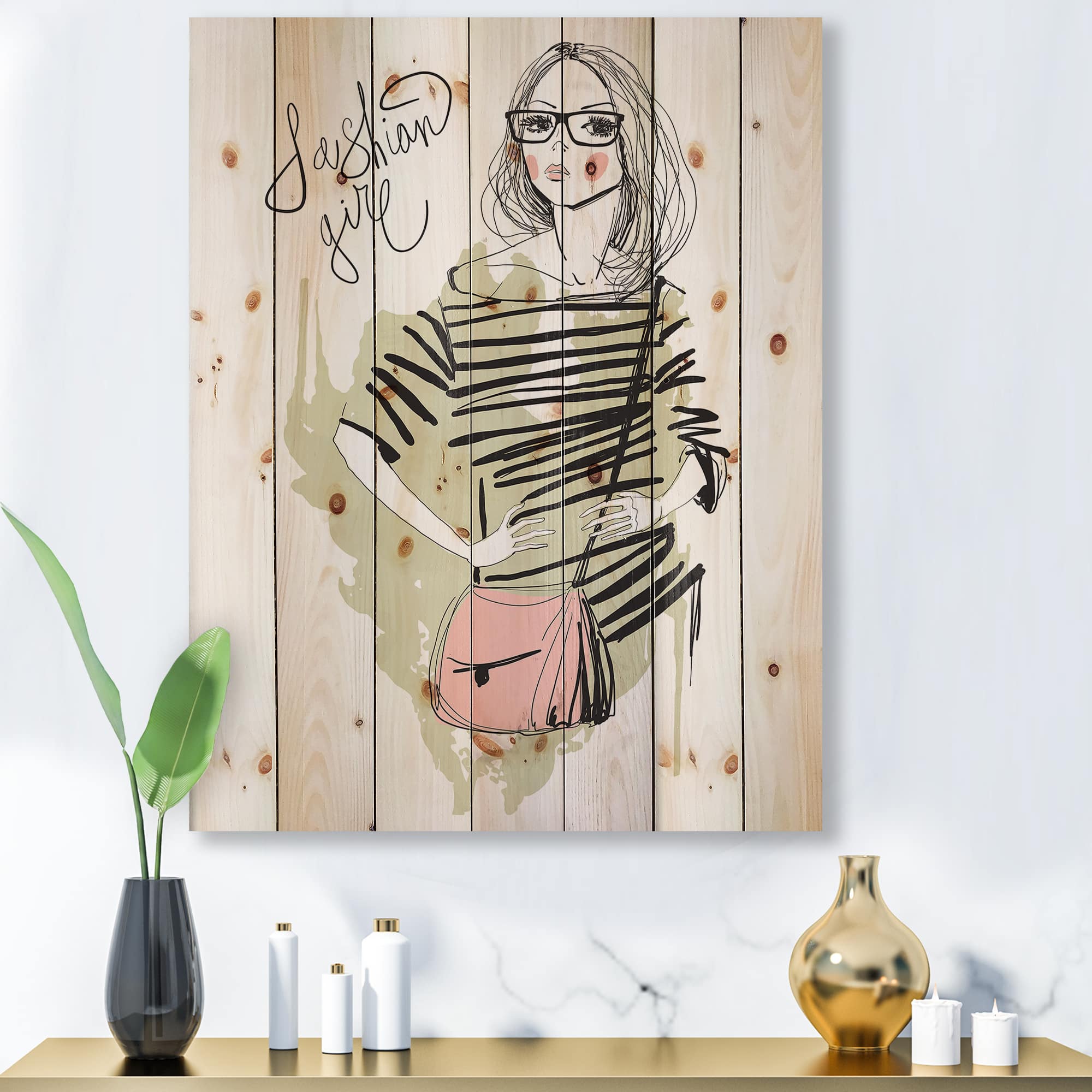 Designart - Trendy Fashion Girl