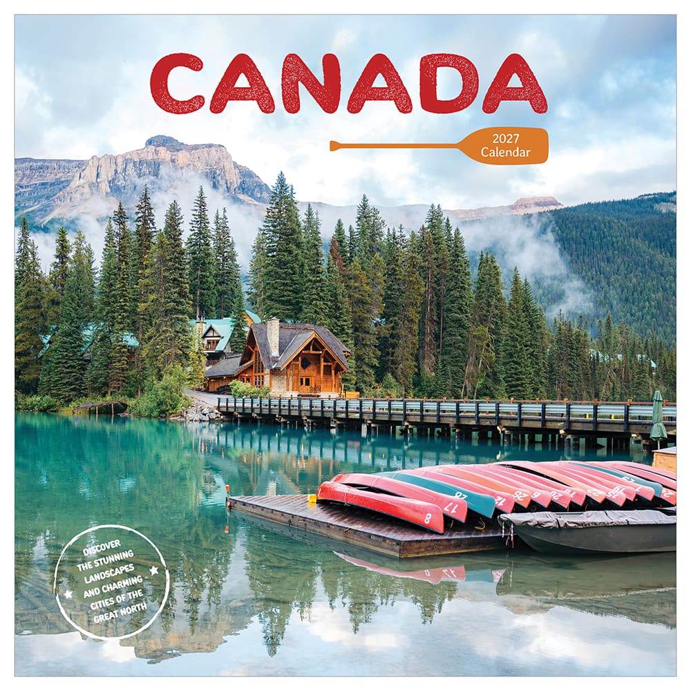 2027 Canada Wall Calendar