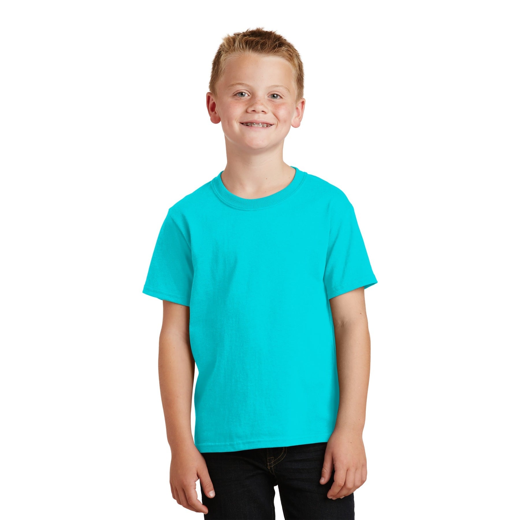Port & Company® Beach Wash Garment-Dyed Youth T-Shirt