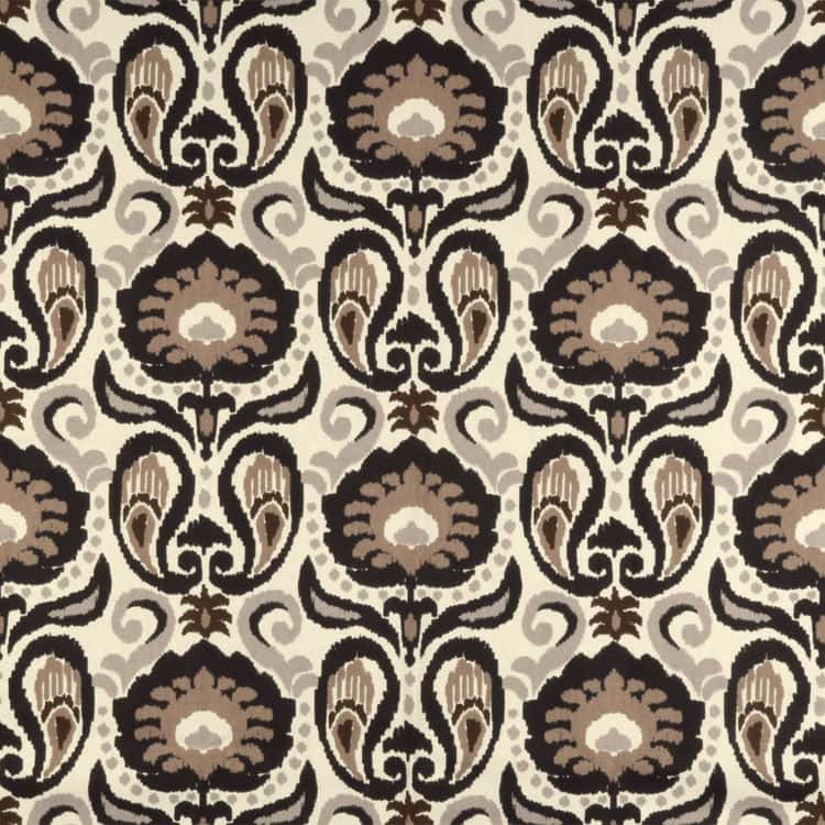 Grand Ikat Charcoal