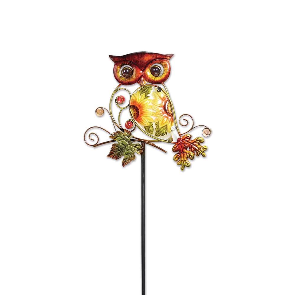 Sunset Vista Designs® 42.5" Whimsical Fall Owl Stake Décor