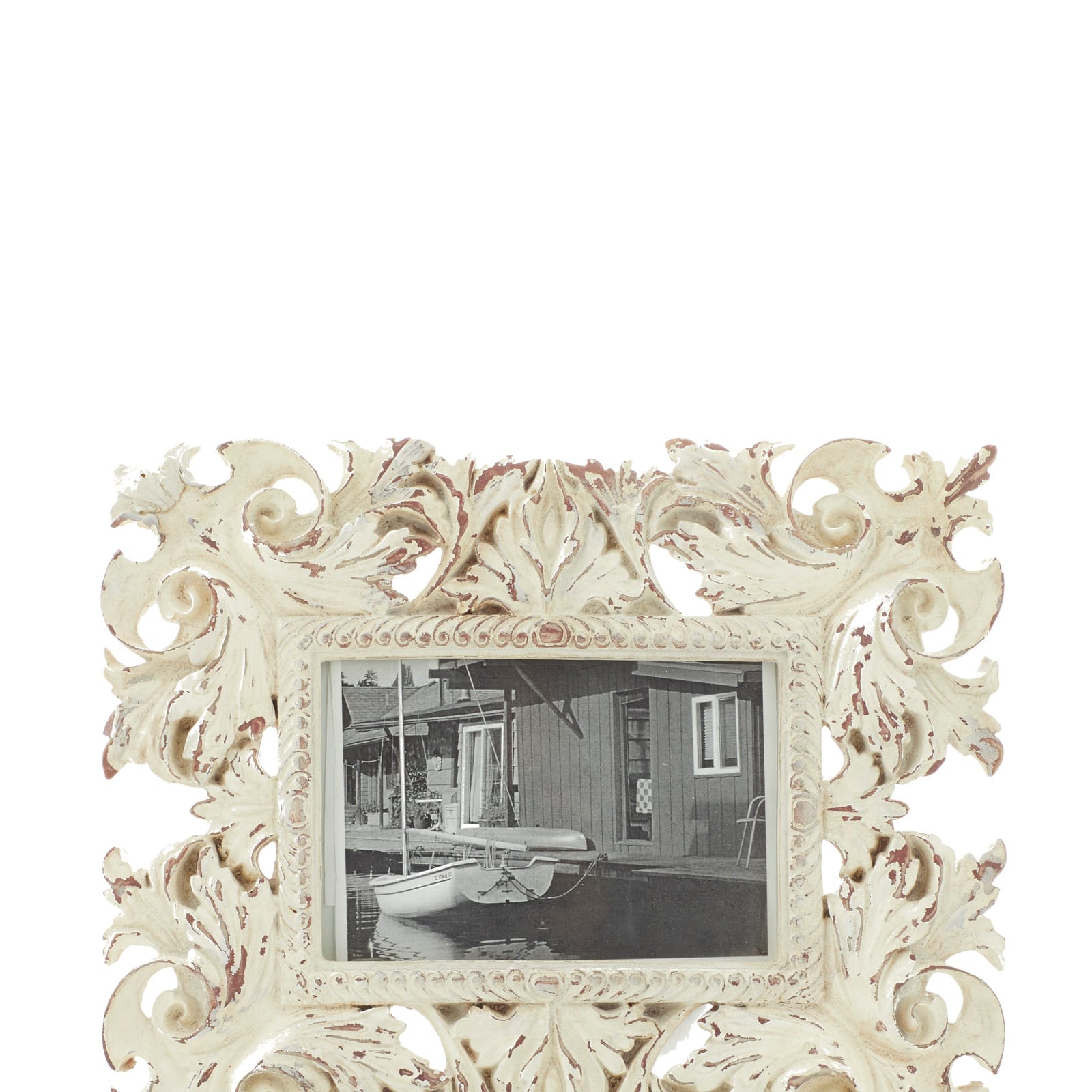 2 Pack White Polystone Traditional 9" x 11" Frames