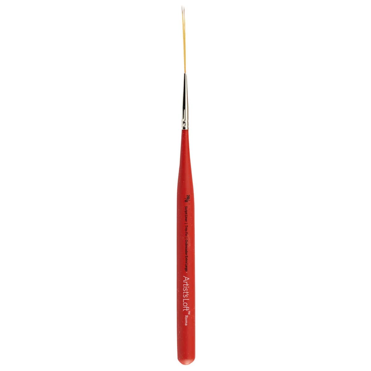 12 Pack: Roma Short Handle Script Liner Brush by Artist's Loft®, 20/0