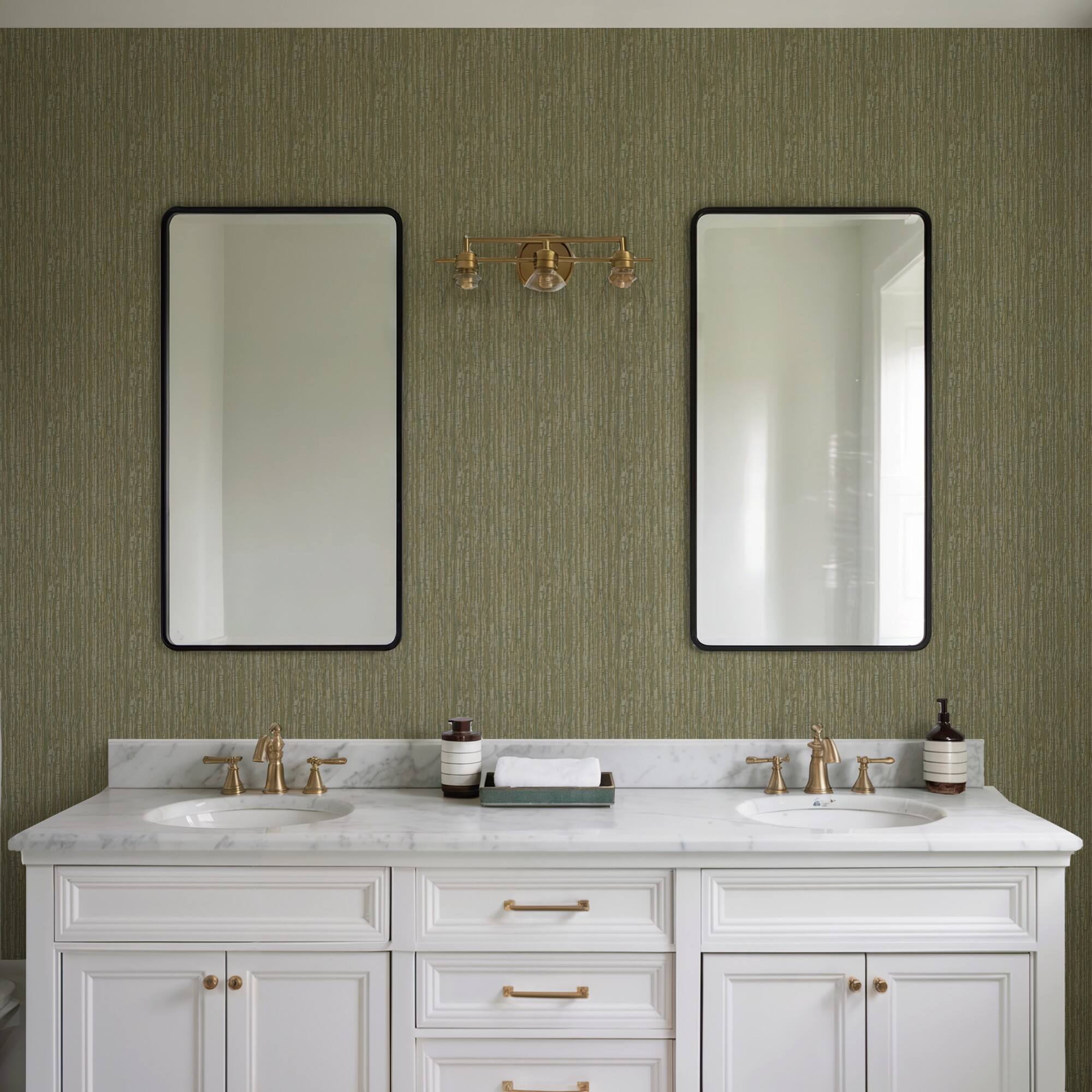 Designs Direct Embroidered Crushed Silk Wallpaper