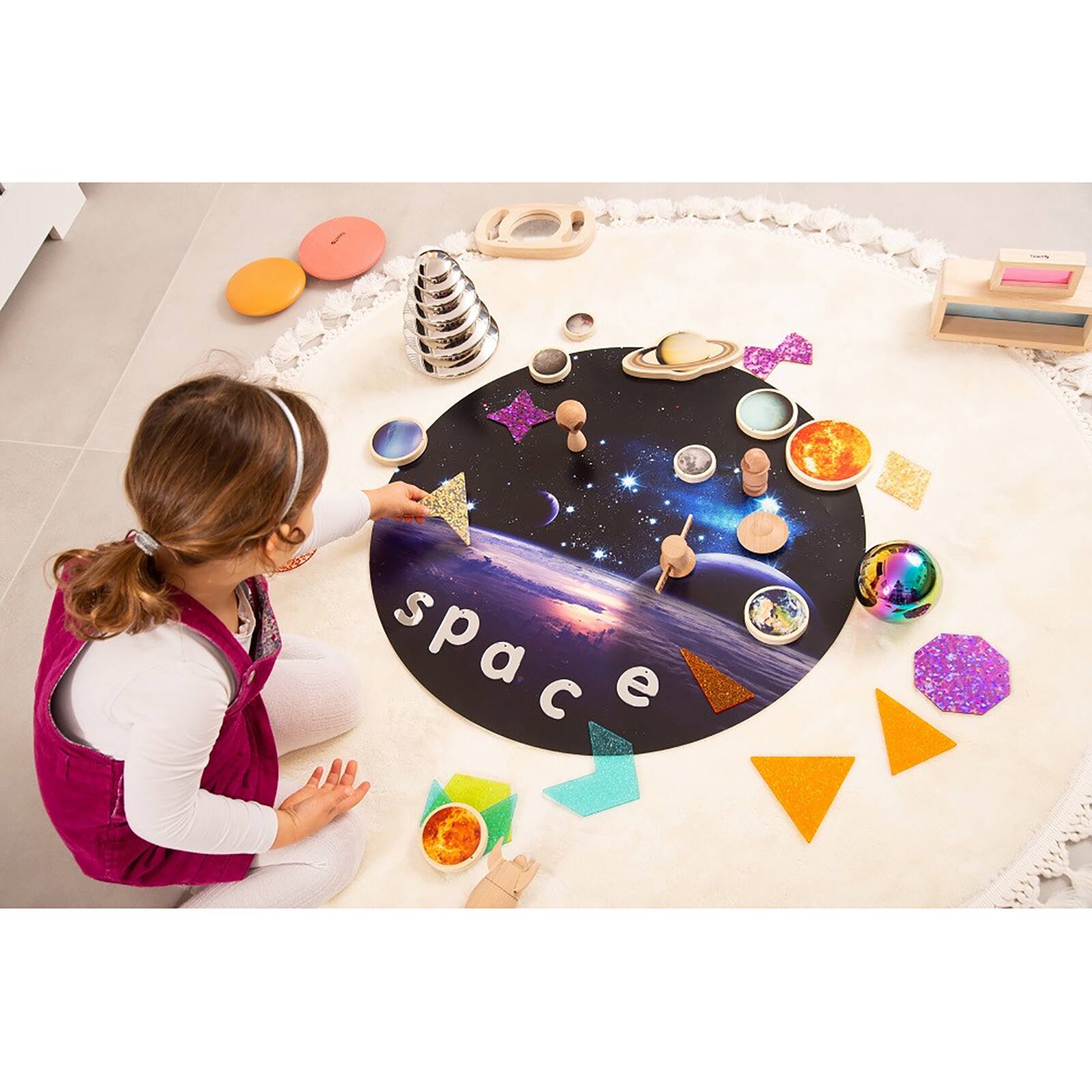 TickiT® 24.5" Space Discovery Play Mat