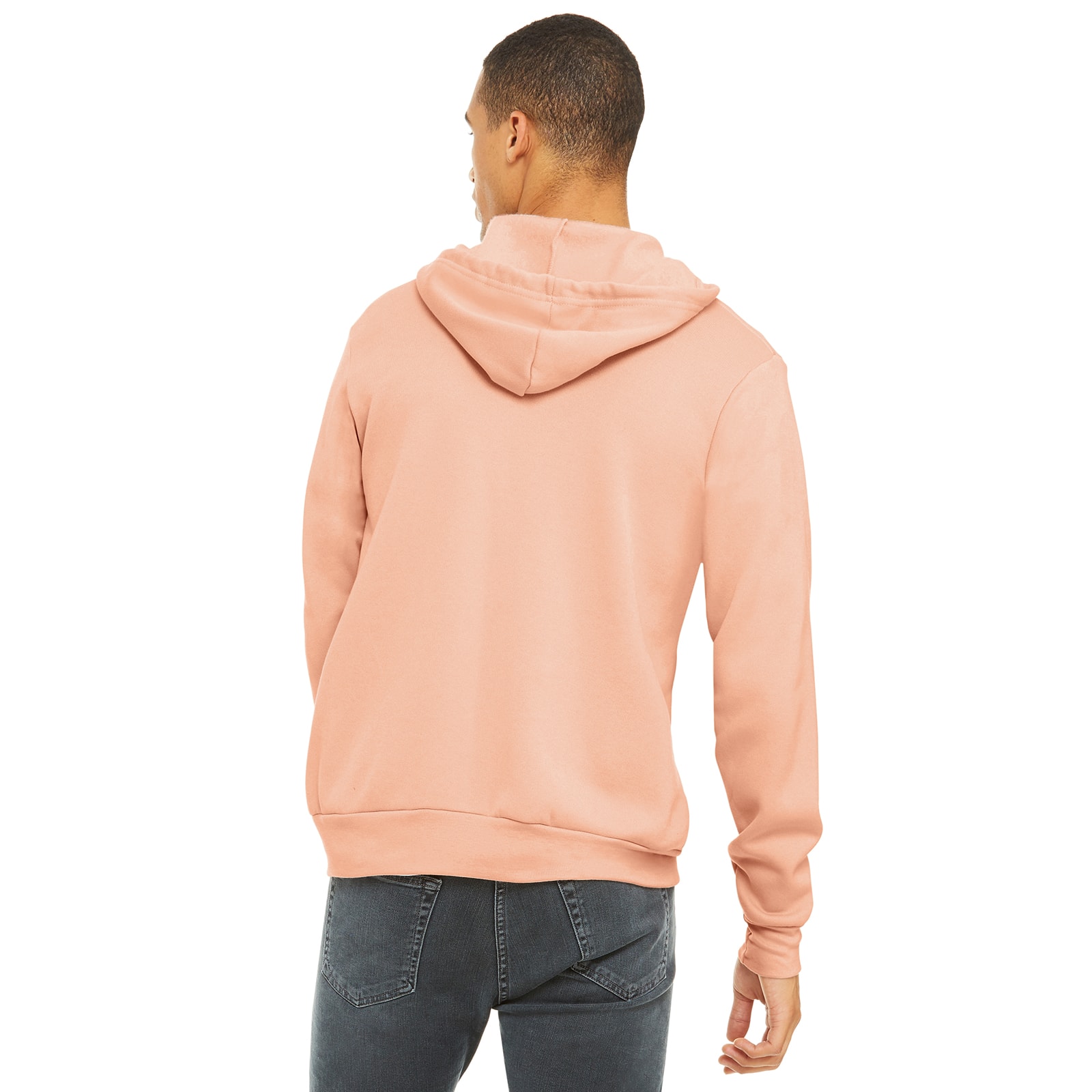 BELLA+CANVAS® Cotton Fleece Full-Zip Adult Unisex Hoodie