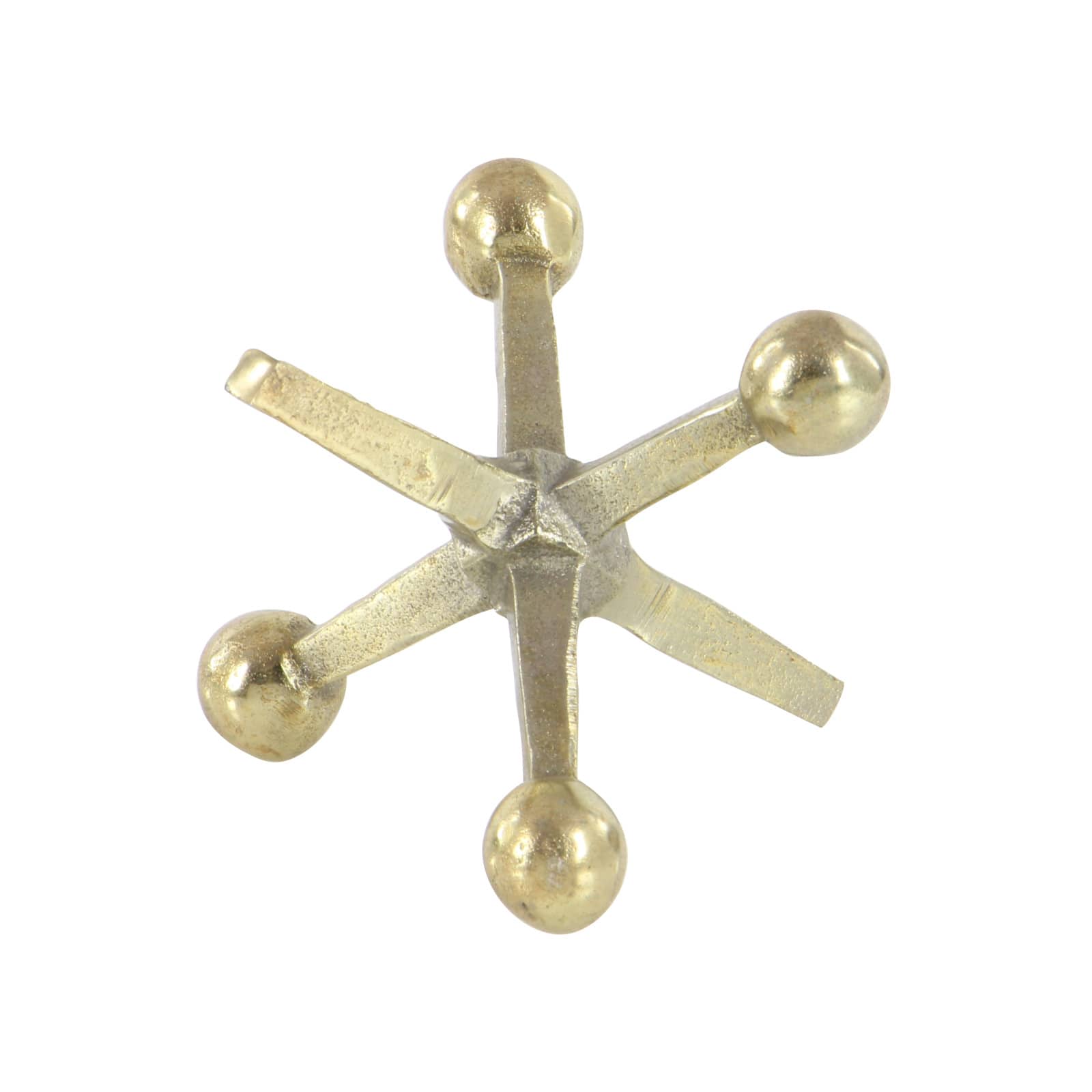 Aluminum Geometric Jacks Sculpture Set