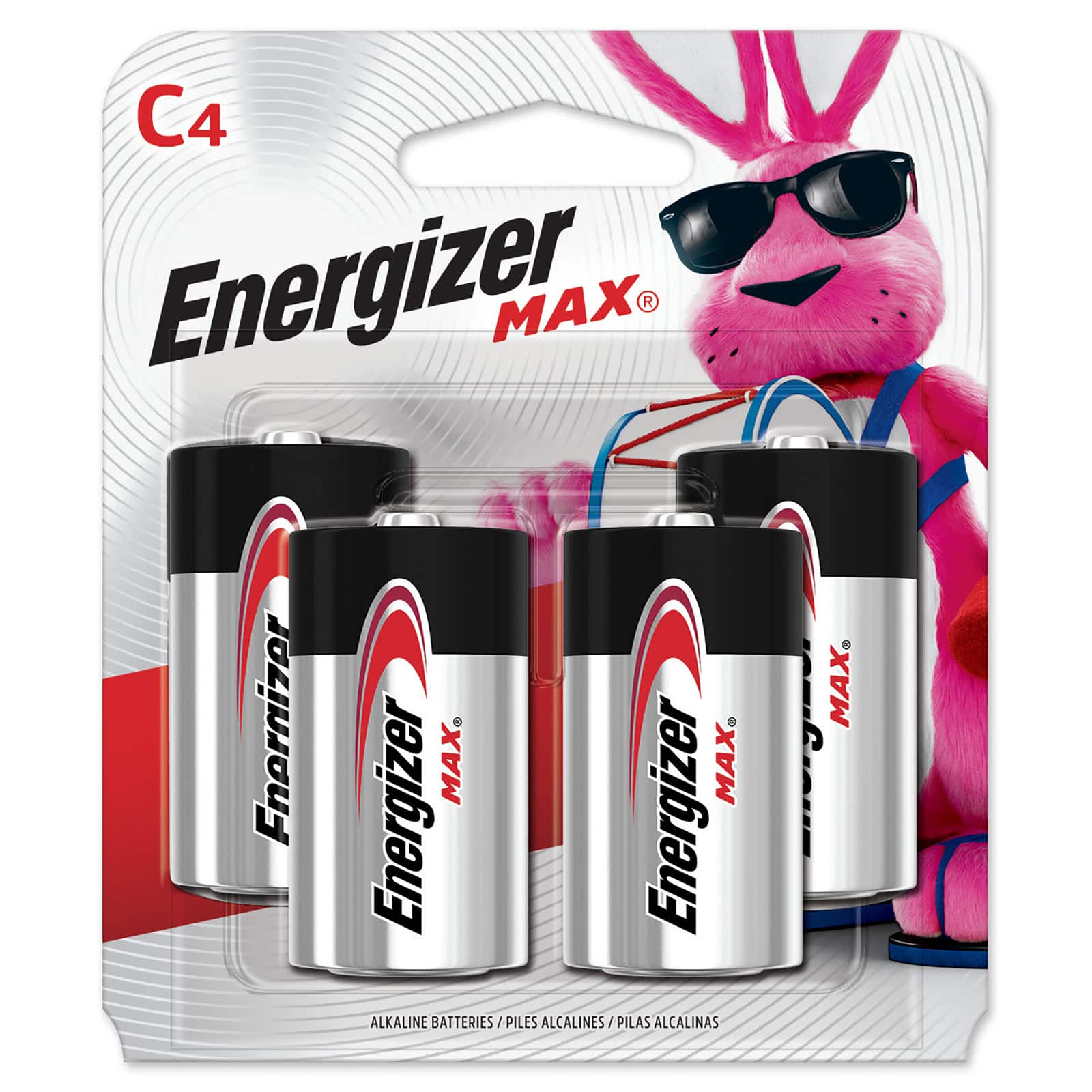 Energizer® MAX Batteries C, 4 Pack