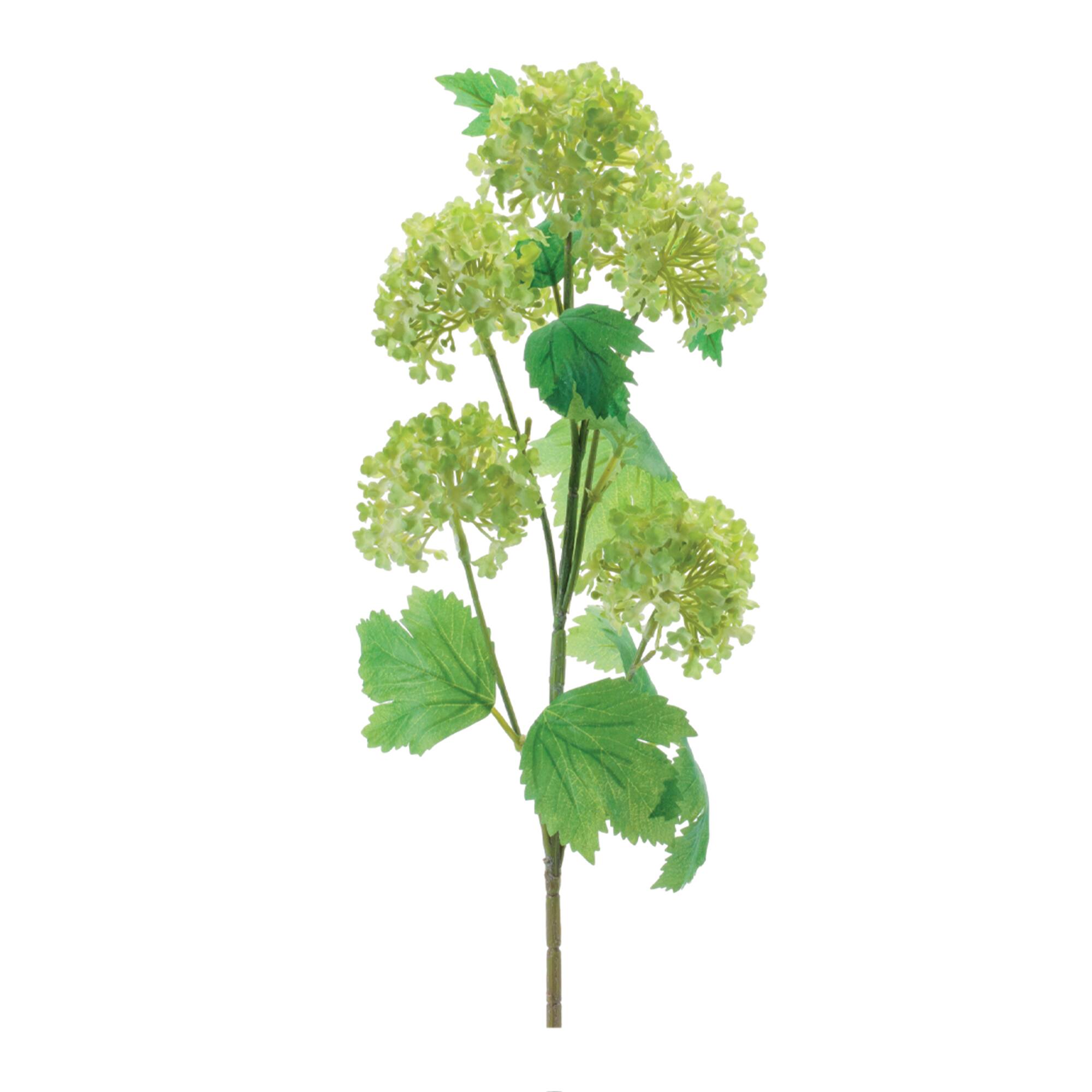 30.25" Green Snowball Floral Sprays, 6ct.