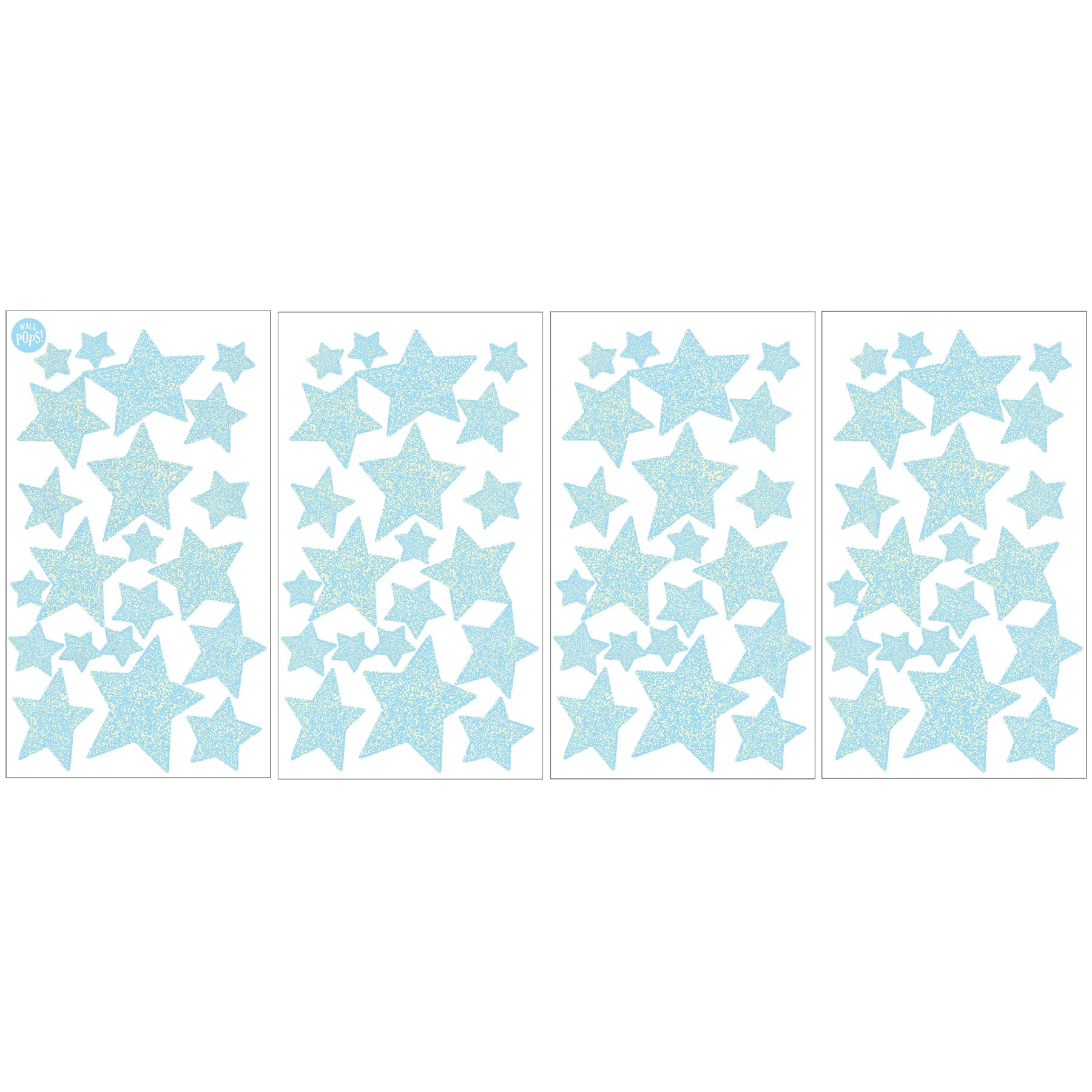 WallPops Star Struck Glow in the Dark Wall Art Kit
