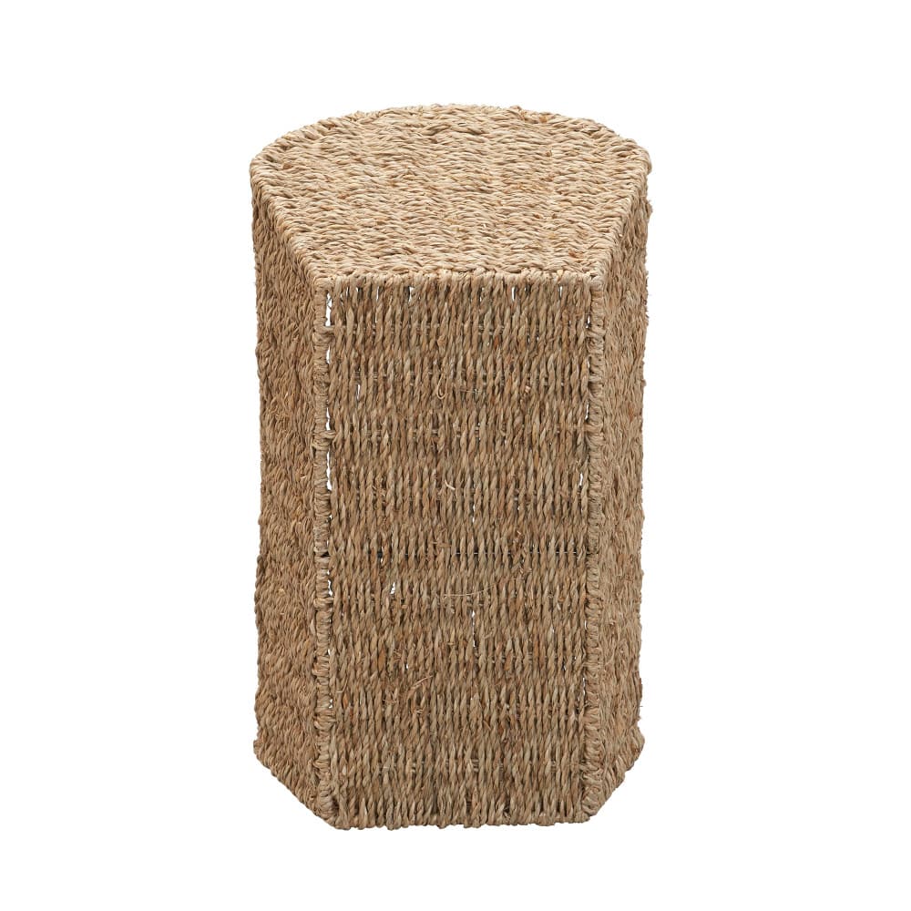 Household Essentials 16.5" Wide Seagrass Rectangular Woven Magazine Rack