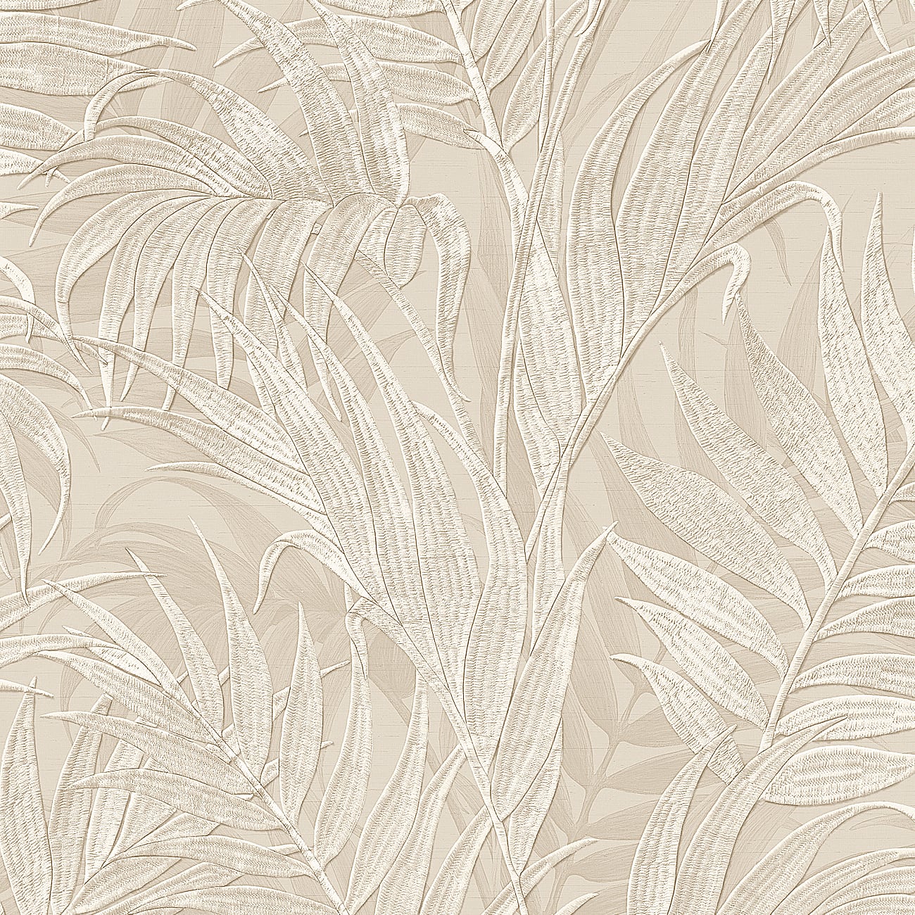 Designs Direct Embroidered Palm Wallpaper
