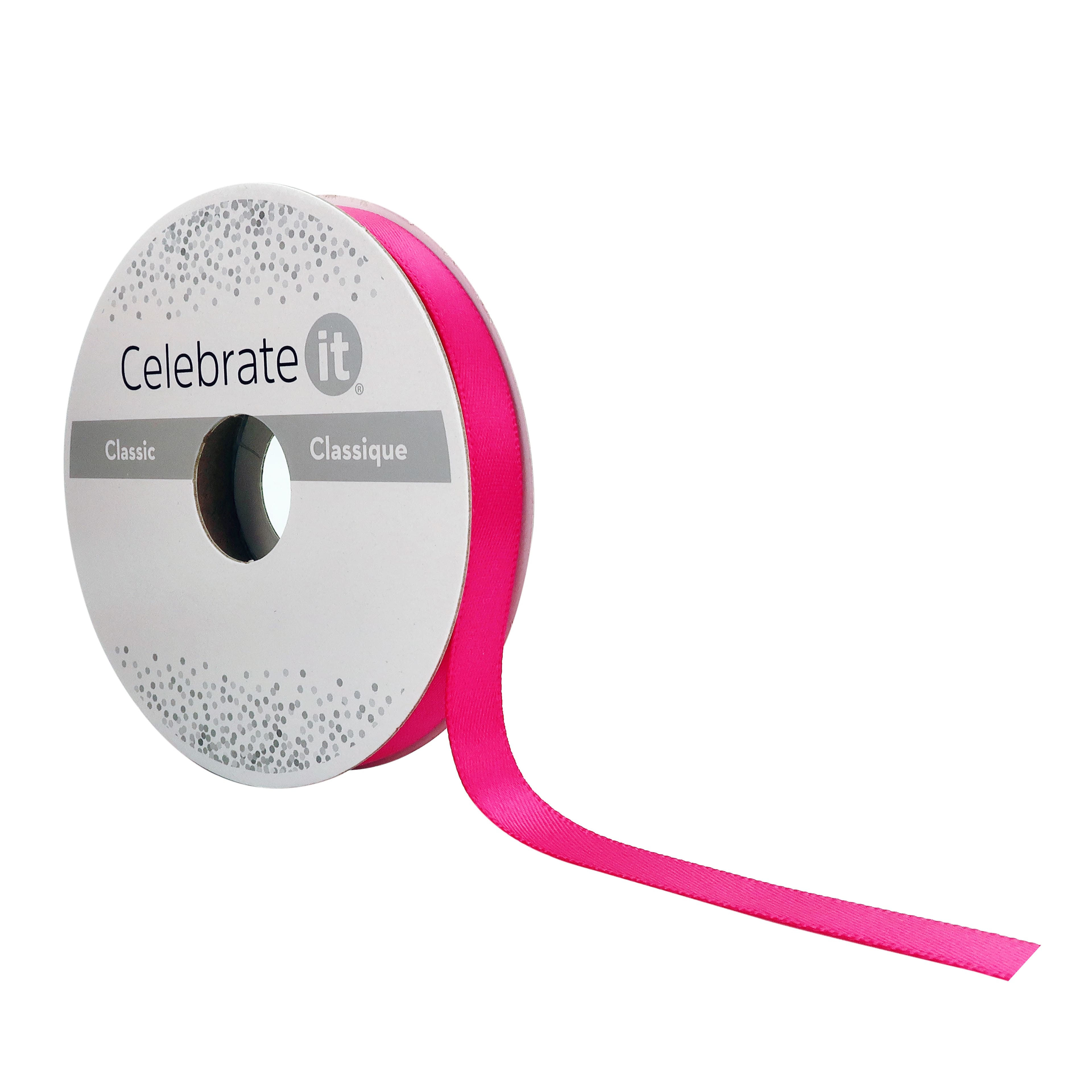 24 Pack: 3/8" x 15yd. Satin Double Face Ribbon by Celebrate It®