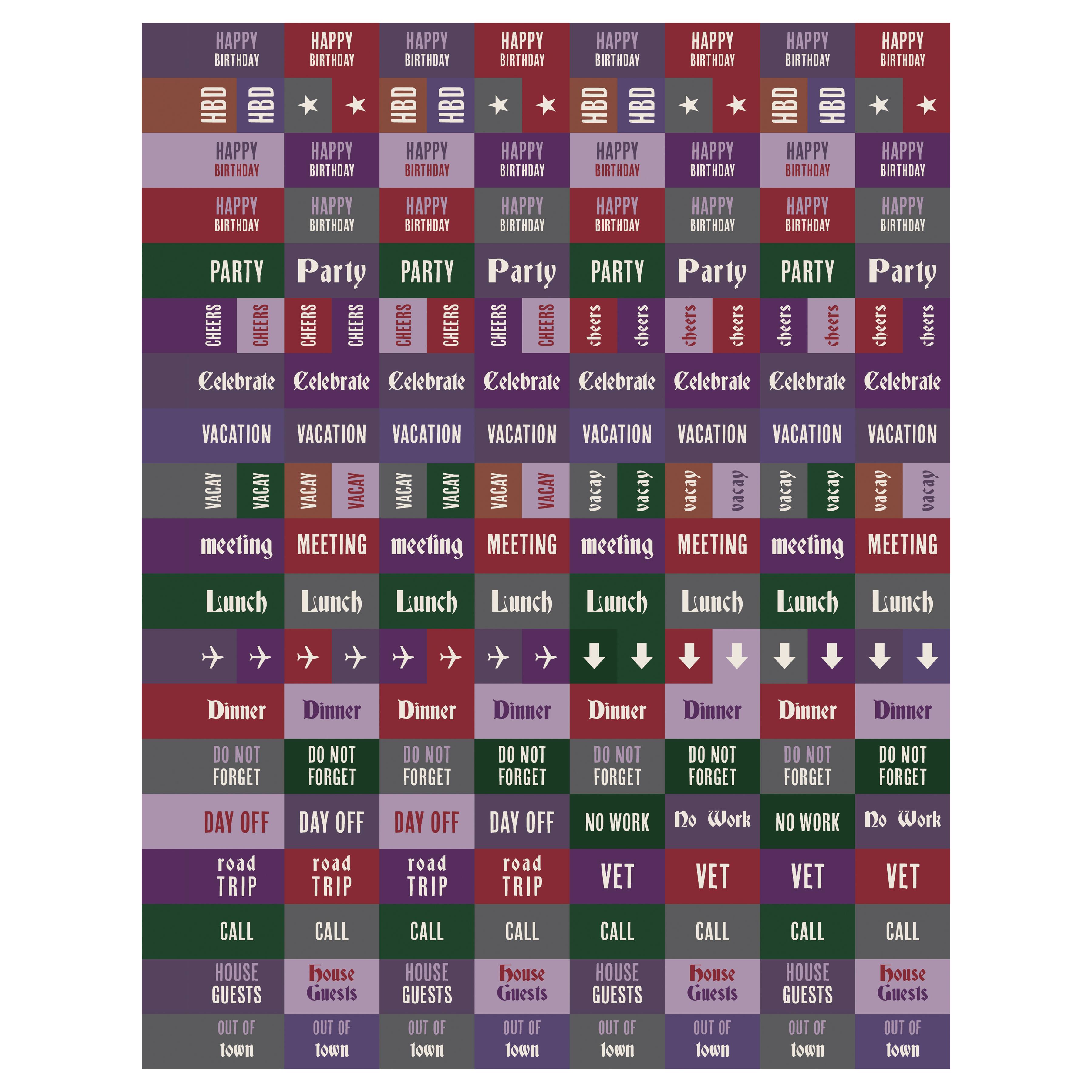 TF Publishing 2025-2026 Gwen Plaid Large Weekly/Monthly Planner