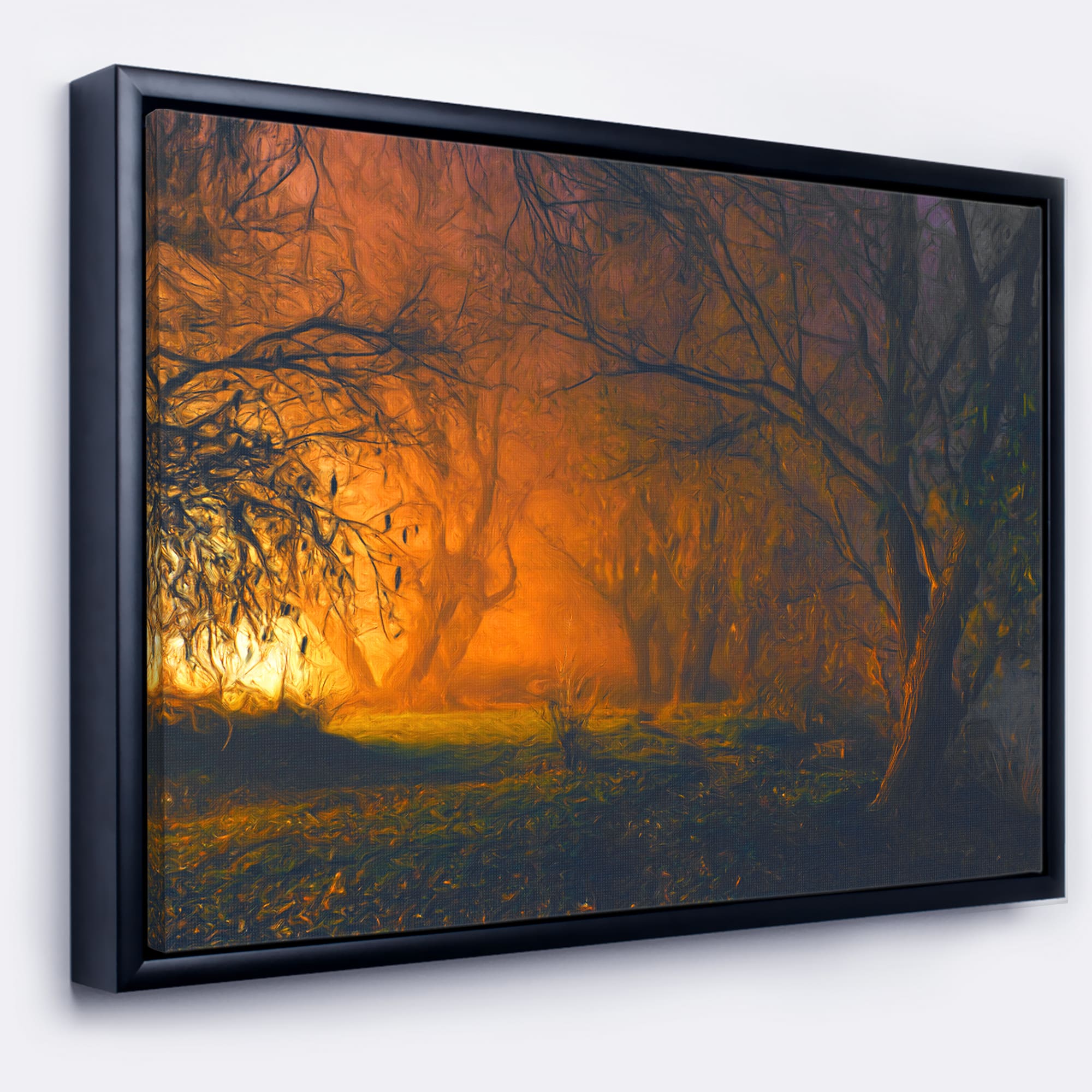Designart - Magical Light in Forest