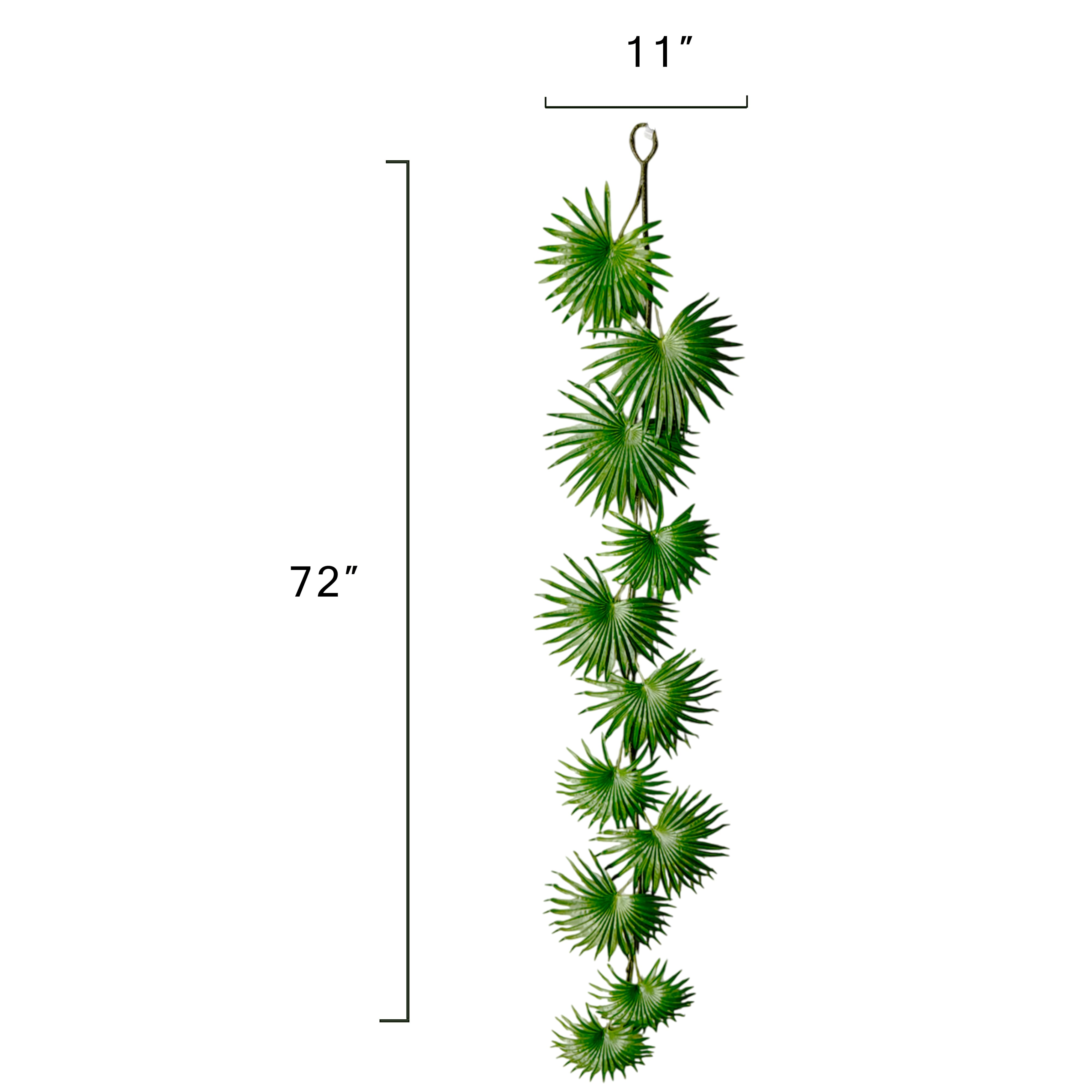 6ft. Fountain Palm Garland by Ashland®