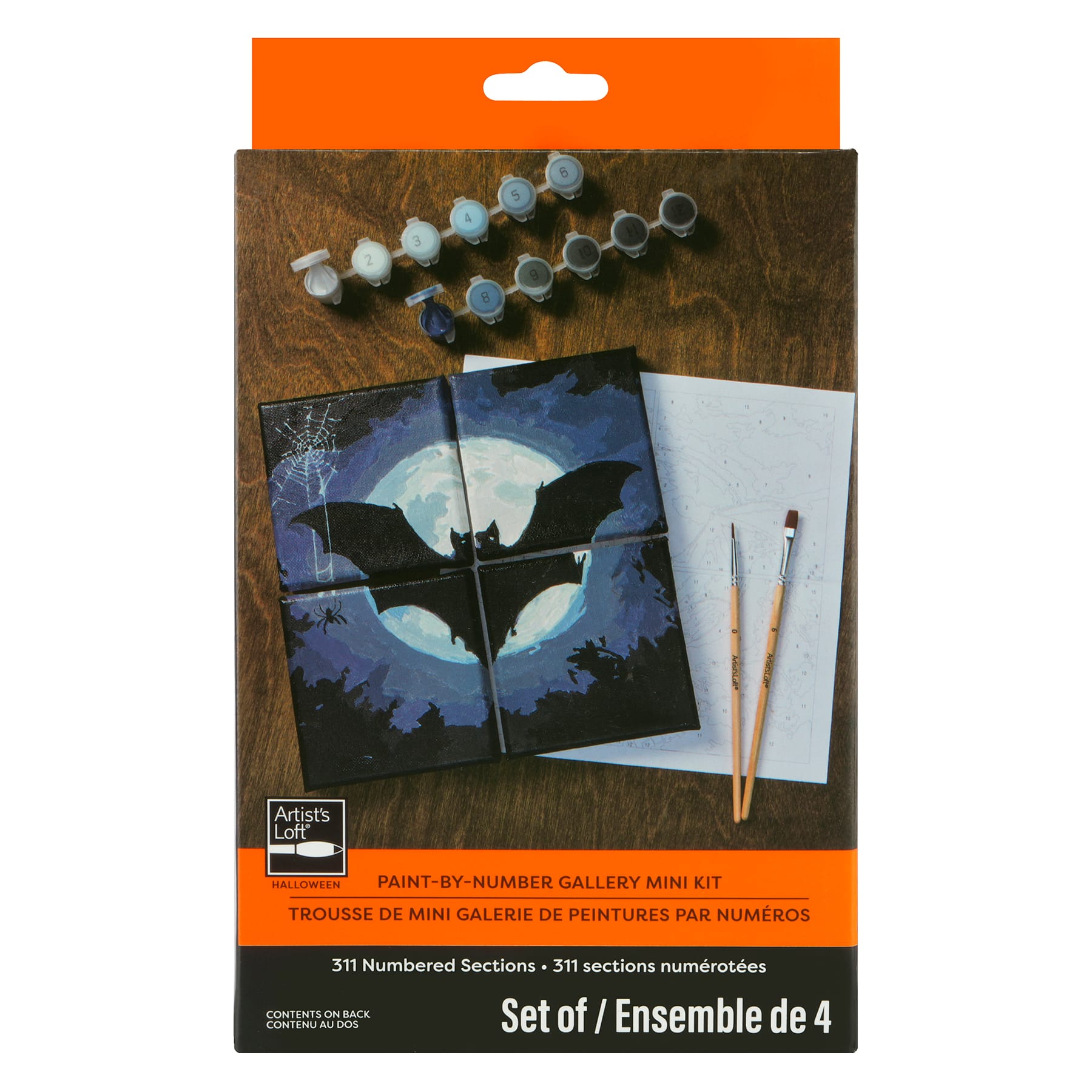 Bat Paint-by-Number Gallery Mini Kit by Artist's Loft®