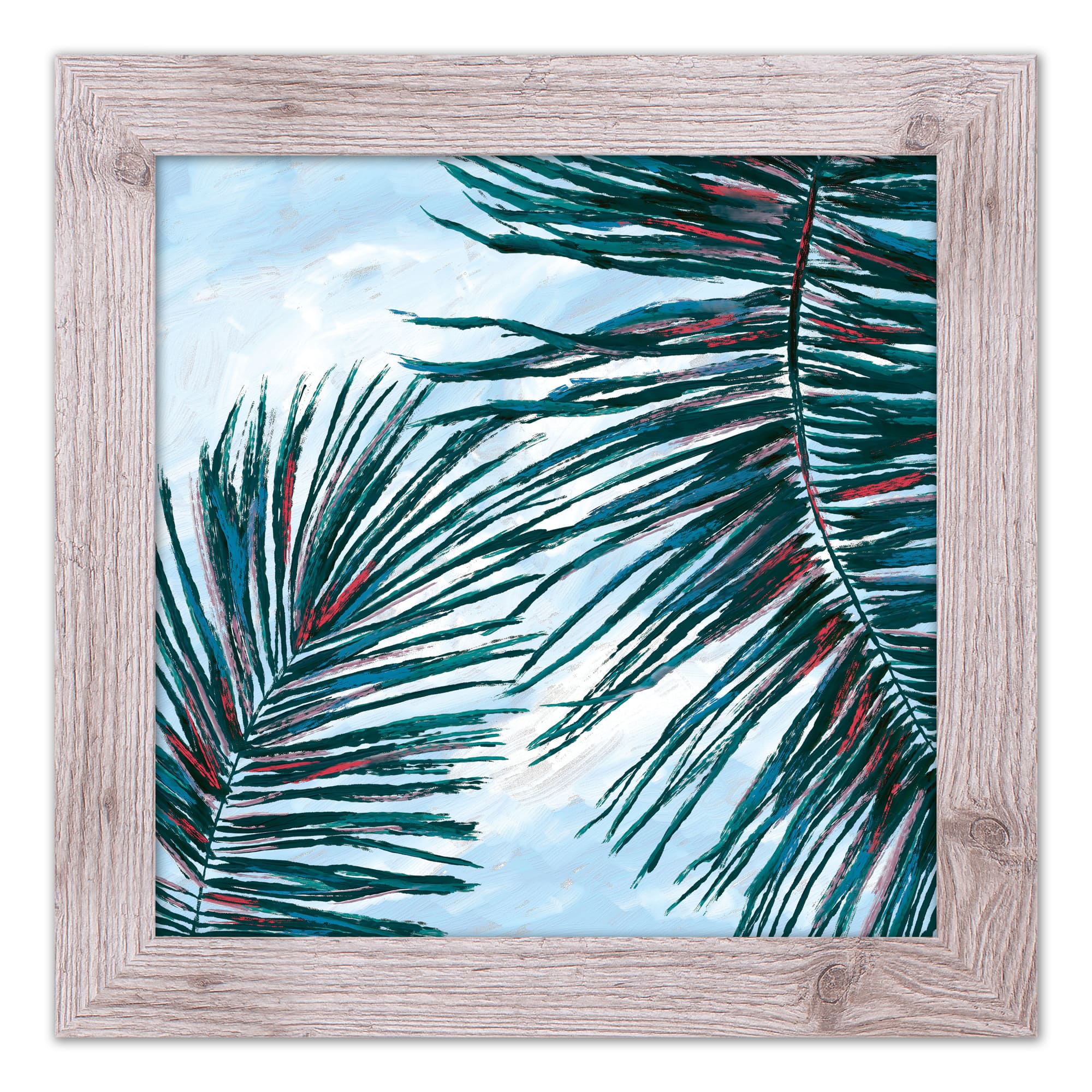 Palm Sky Framed Print Wall Hanging