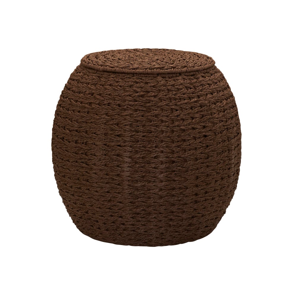 Household Essentials 19" Woven Storage End Table